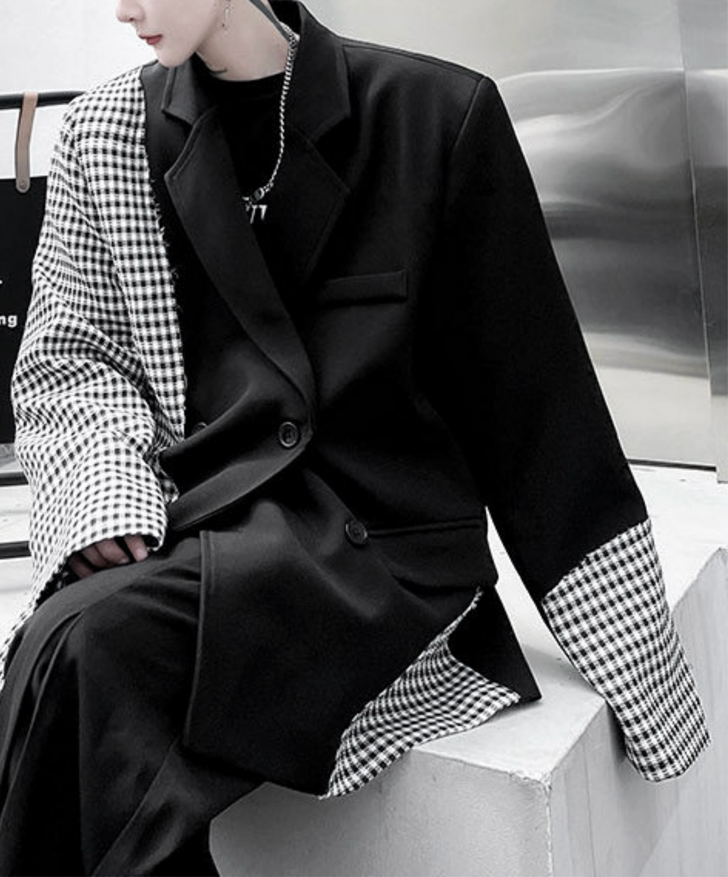 retro chic tassel design jacket EN2753