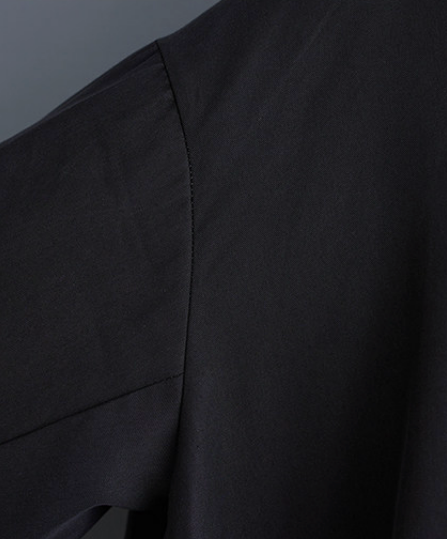dark asymmetrical loose long shirt EN2702