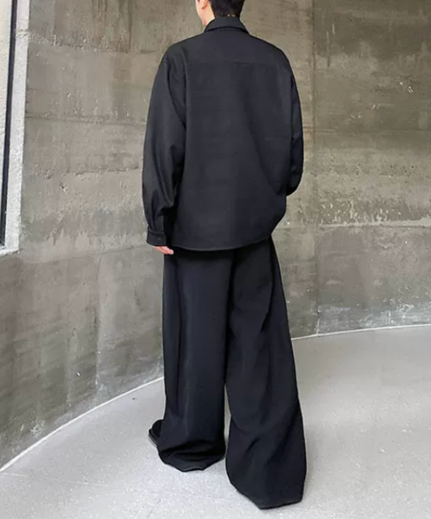 asymmetrical design, irregular shirt EN2863