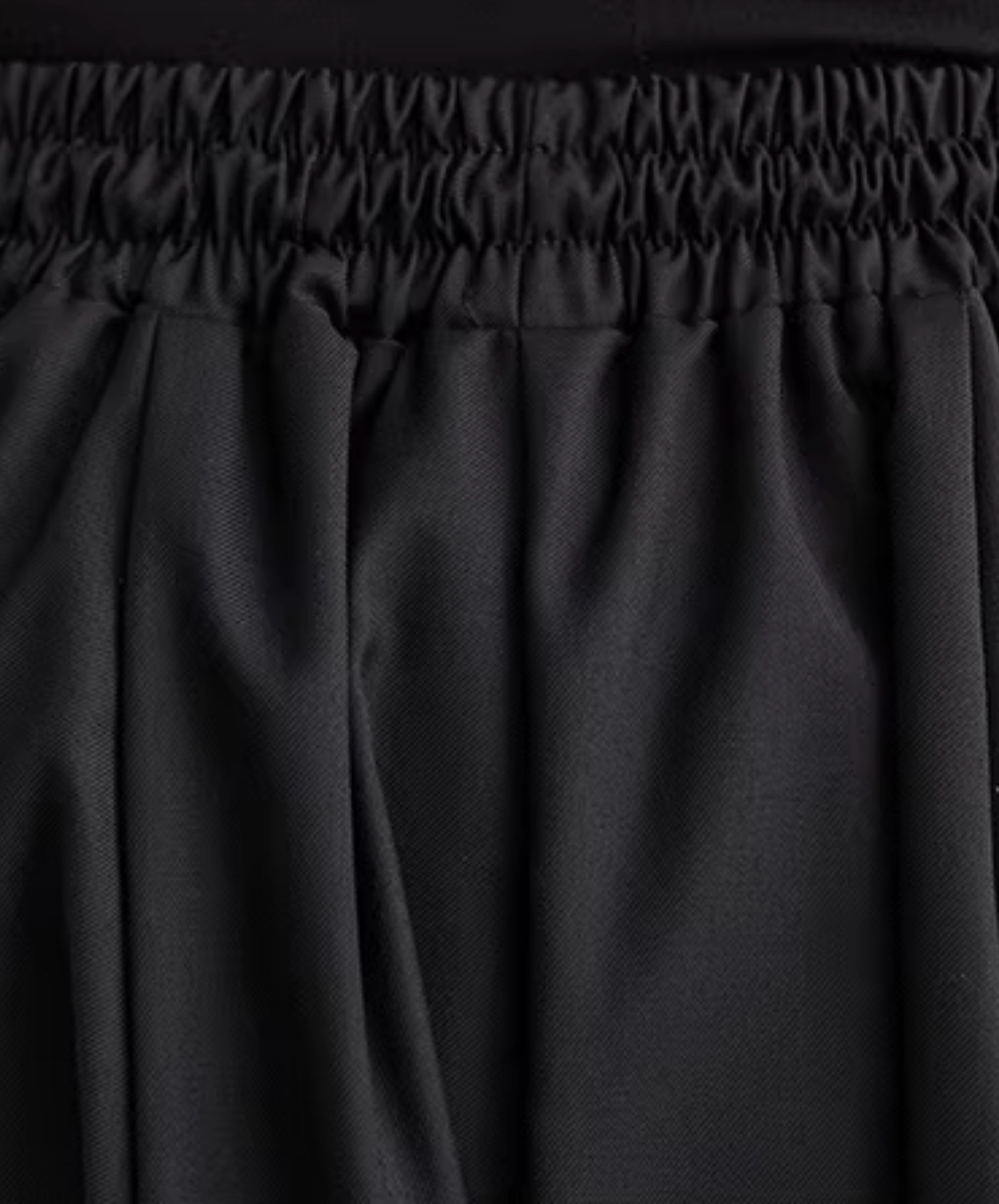 dark lantern drape wide pants EN2834