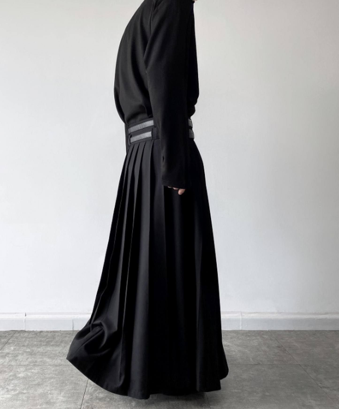 【style44】dark mode outfit set EN1442（sweater + skirt set）