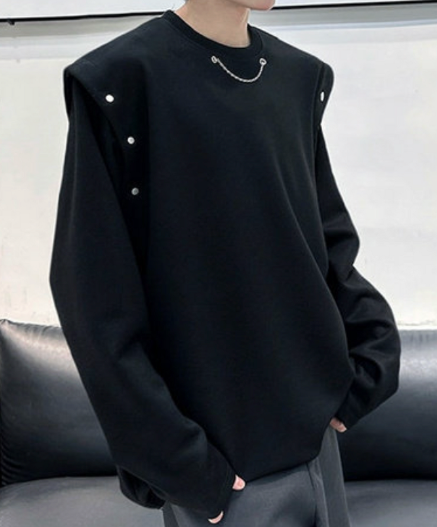 2-way removable sleeves t-shirt EN2648