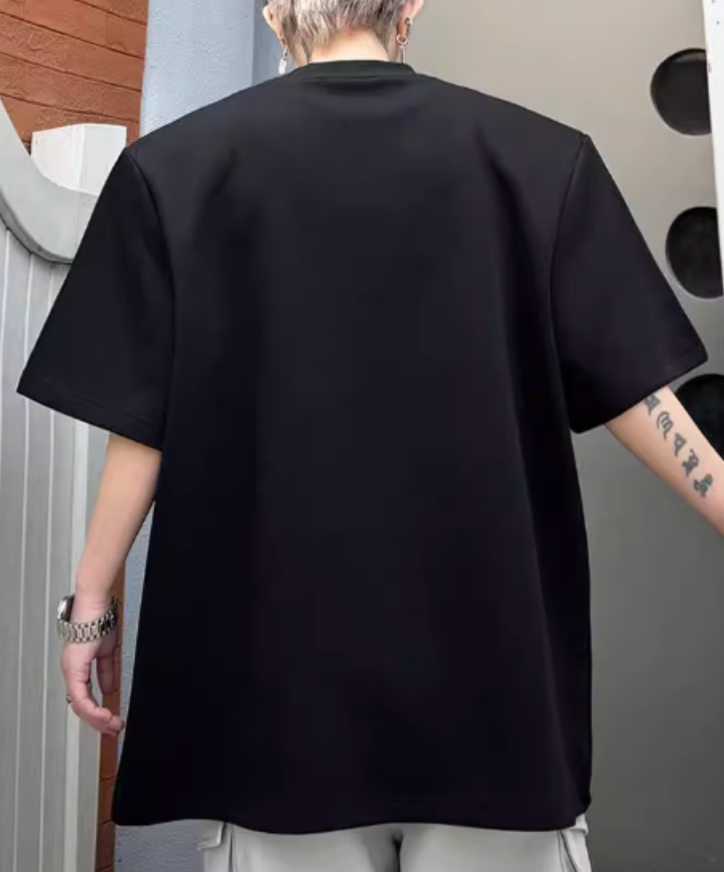 beaded meteor design t-shirt EN2826