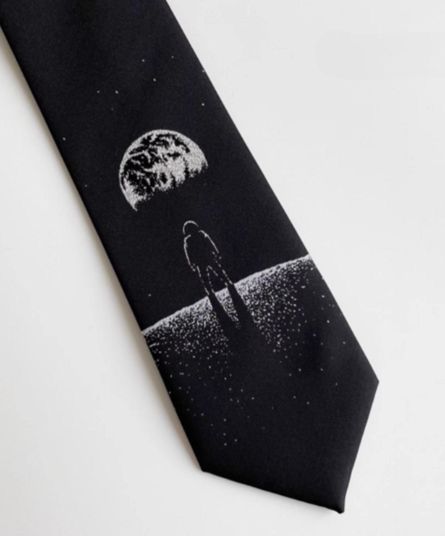 astronaut design necktie EN1233