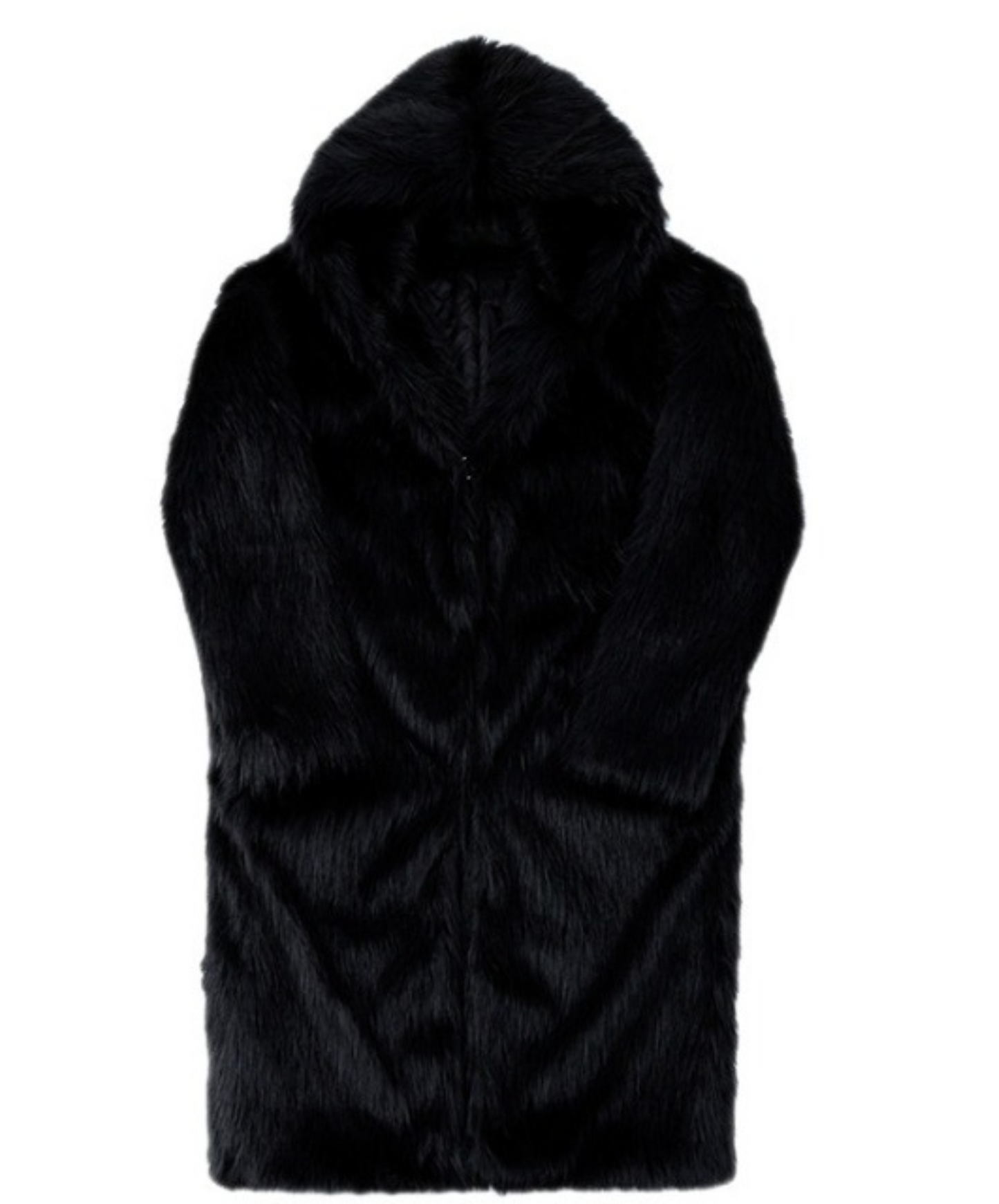 voluminous fake fur coat EN1366