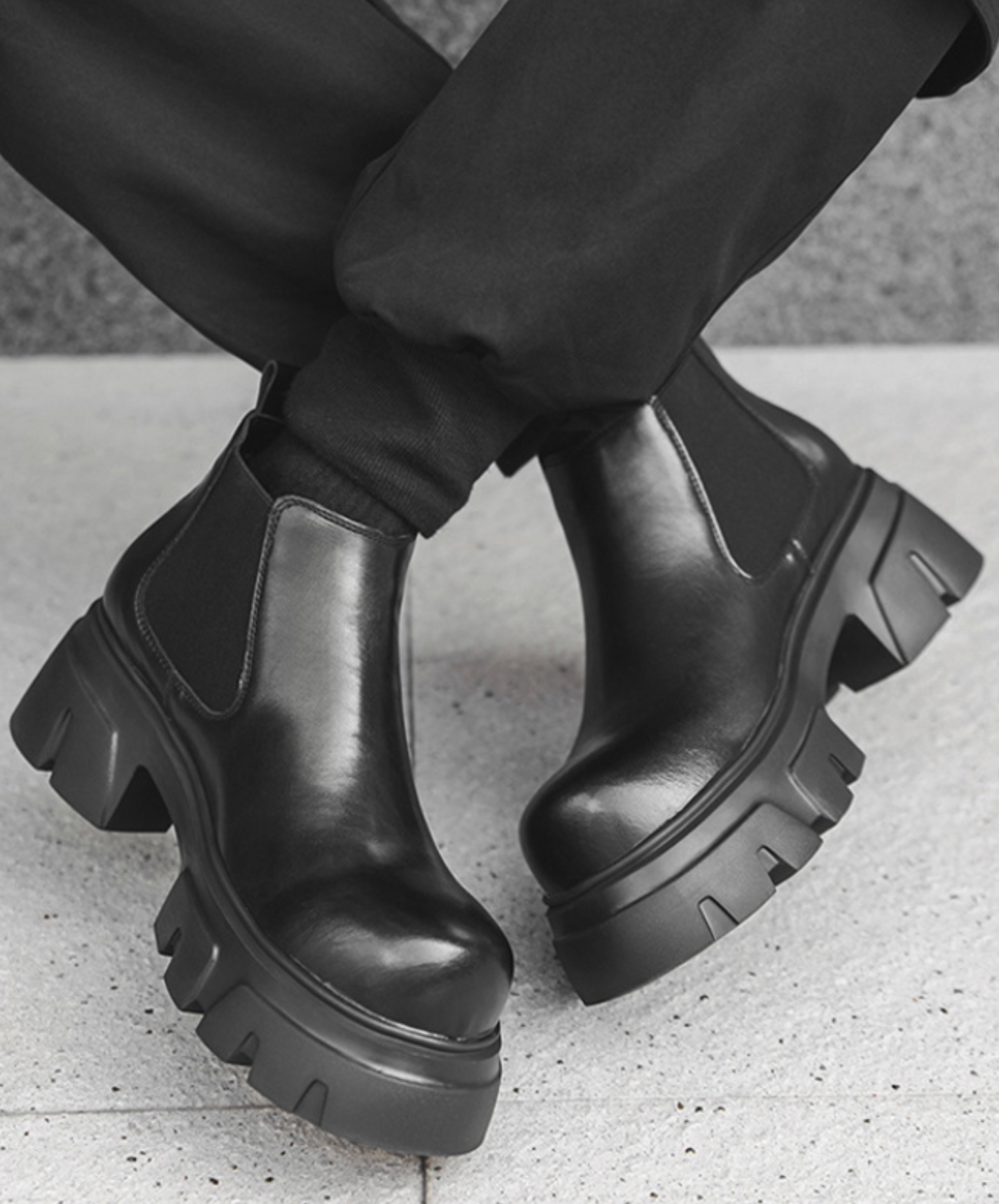 side-gore chelsea shorts shoes EN2500