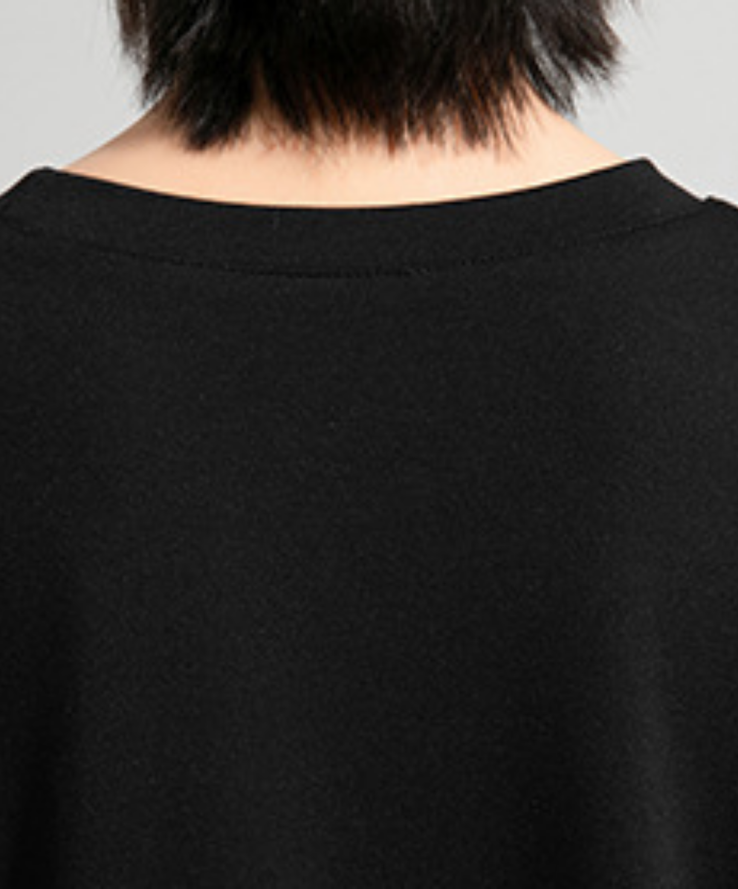 zipper line patching t-shirt EN2868