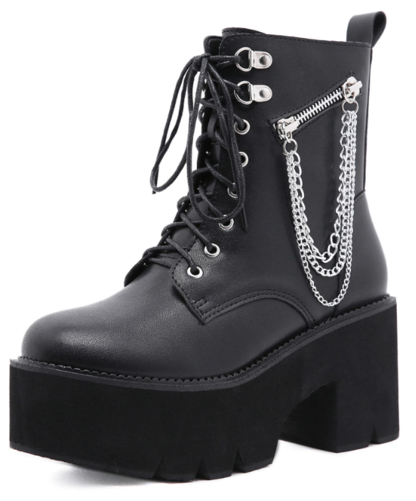 british-style metal chain boots EN2803