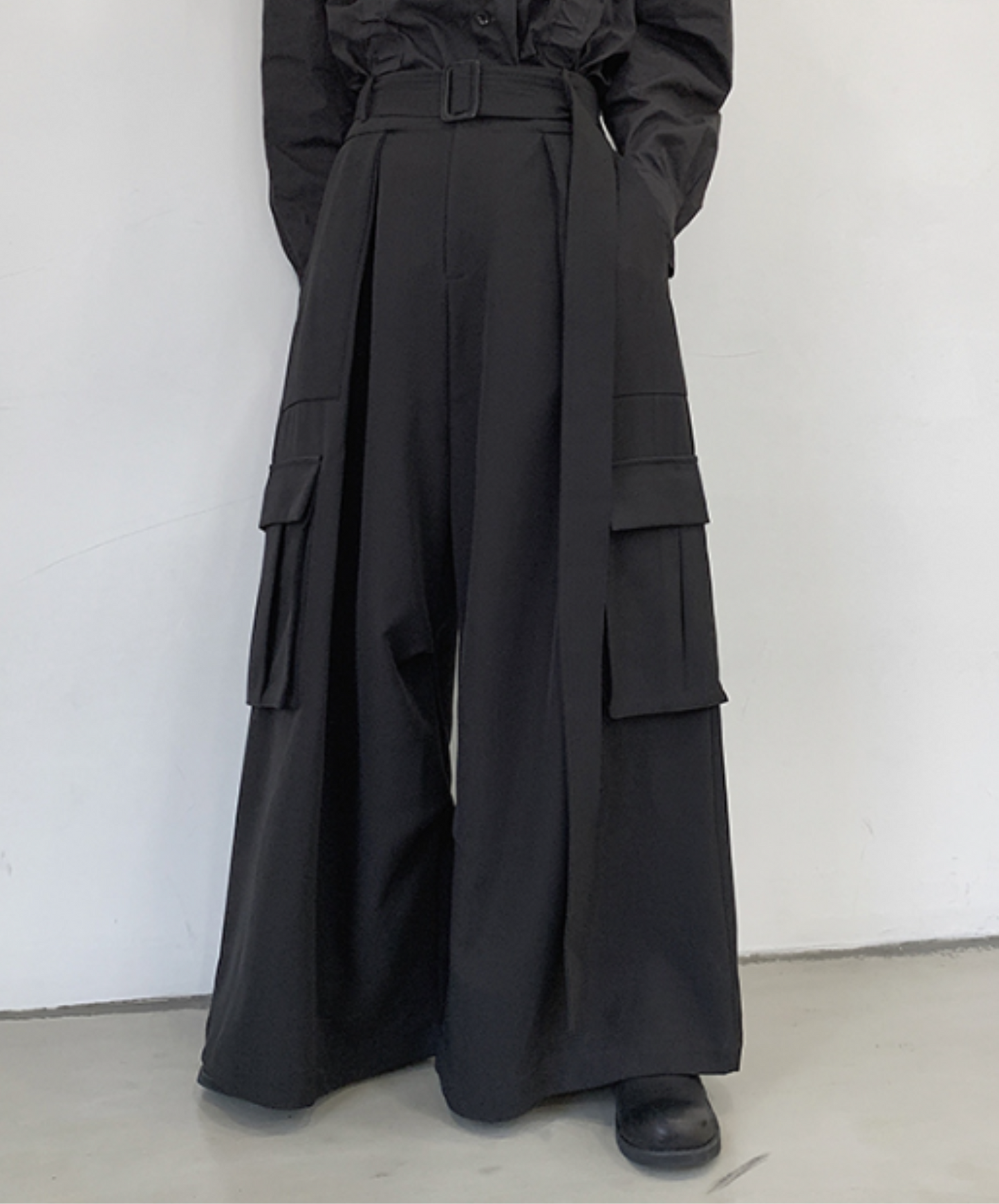 【style58】dark mode outfit set EN1858（jacket + pants set）