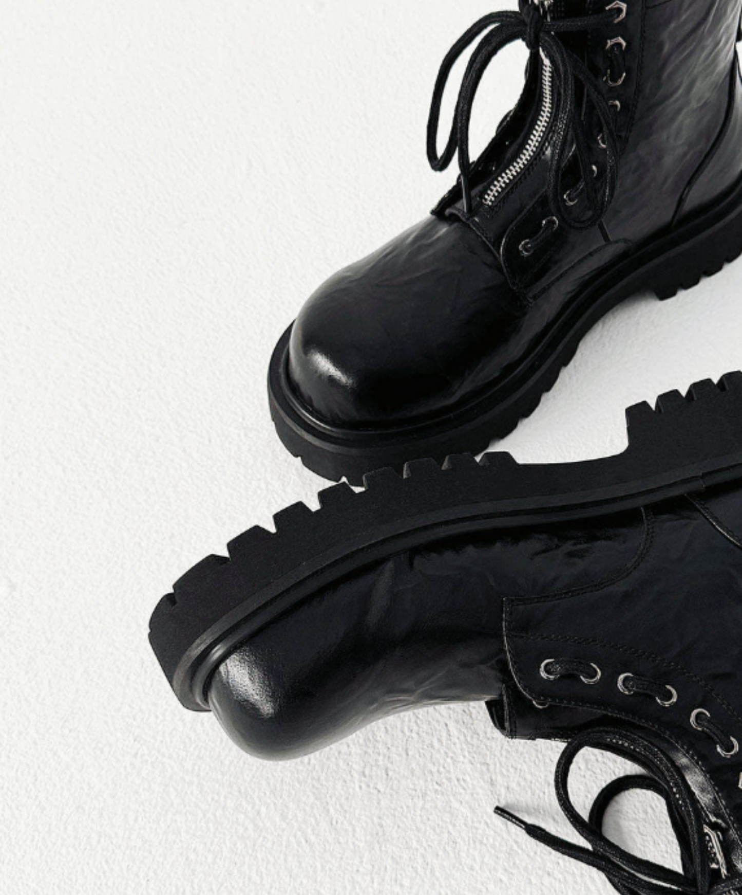 mid heel round toe retro boots EN2681