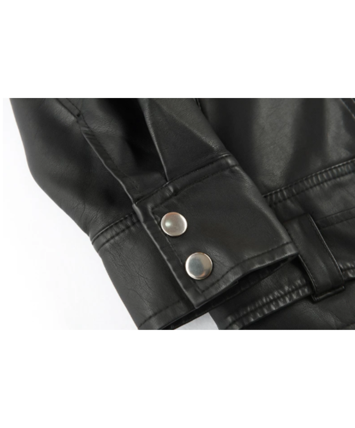 belt-detail oversized silhouette jacket EN3226