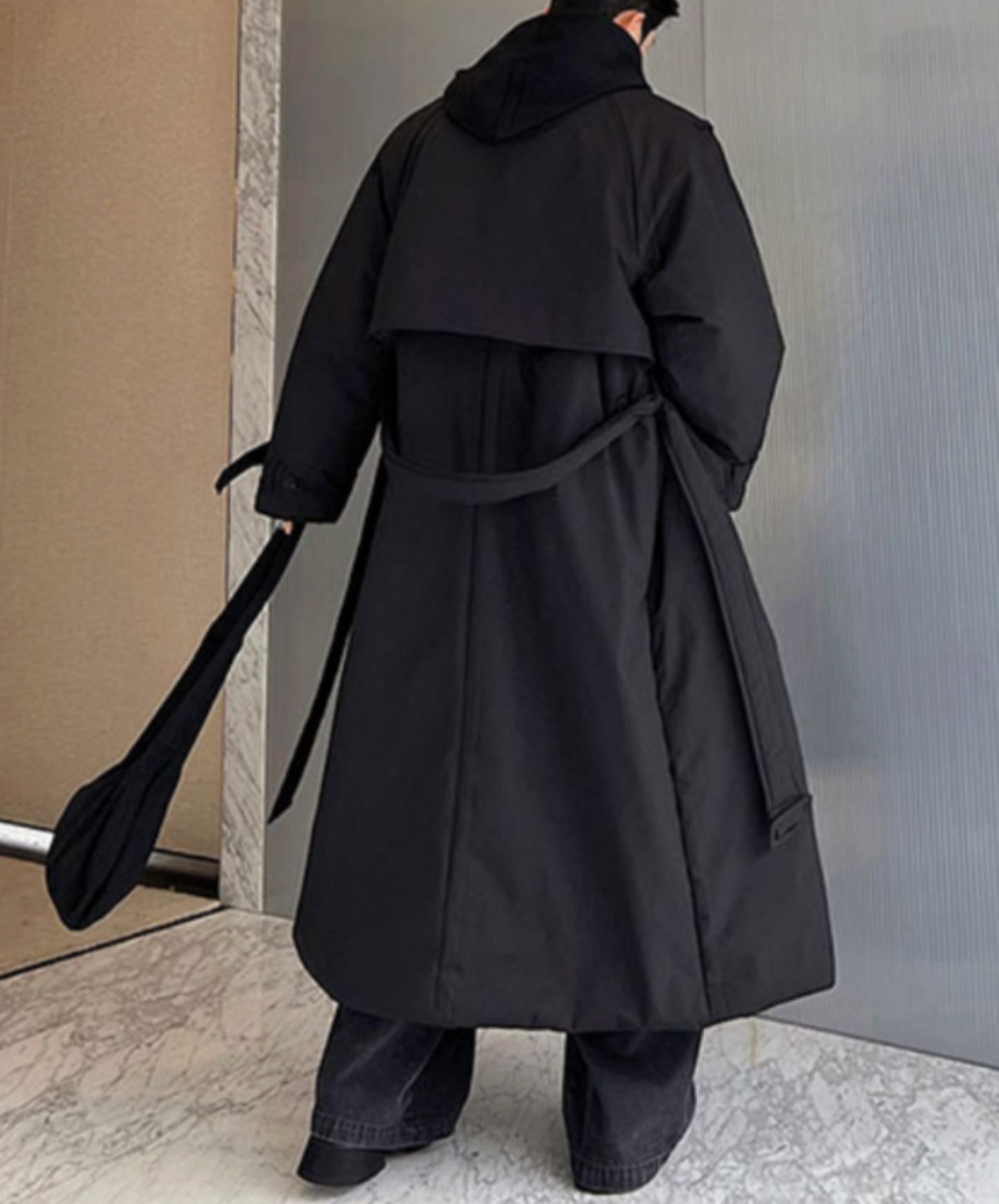 versized double-breasted coat EN2549