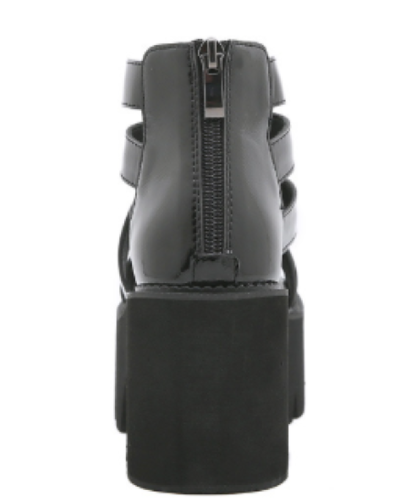 side-open back zipper sandals EN2962