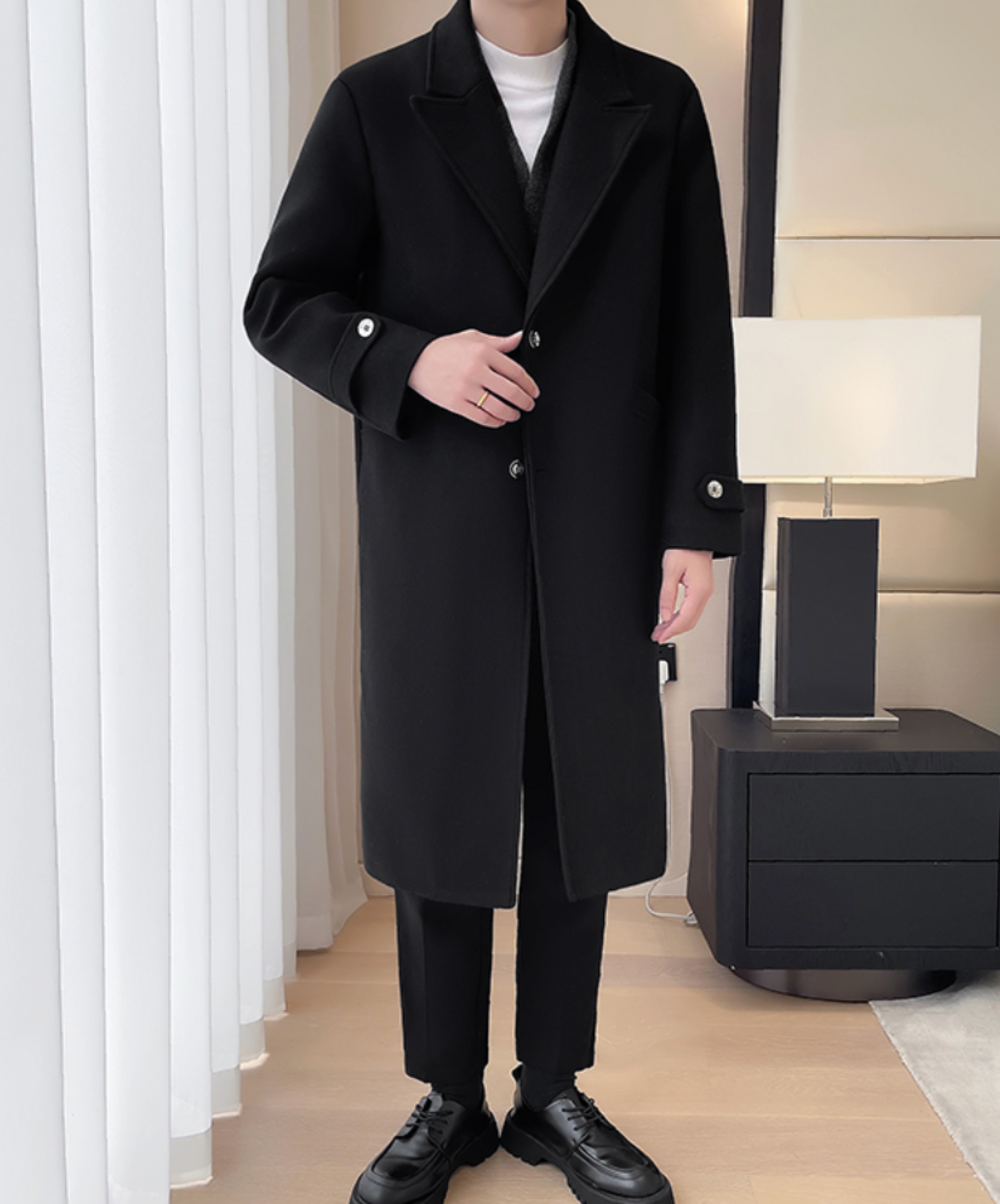 thick fake two-piece coat EN2540