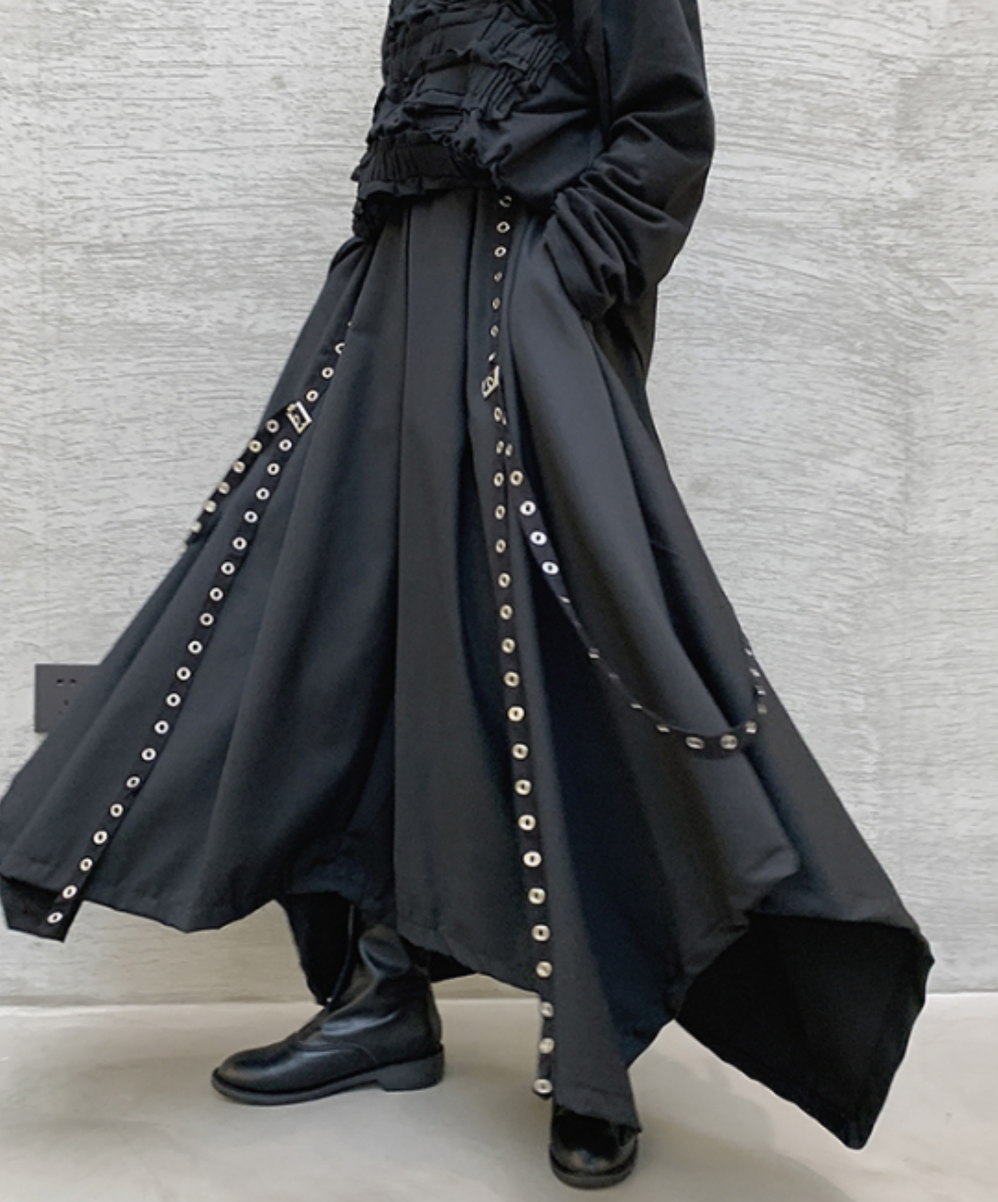 【style94】dark mode outfit set EN2853（hoodie + pants set）