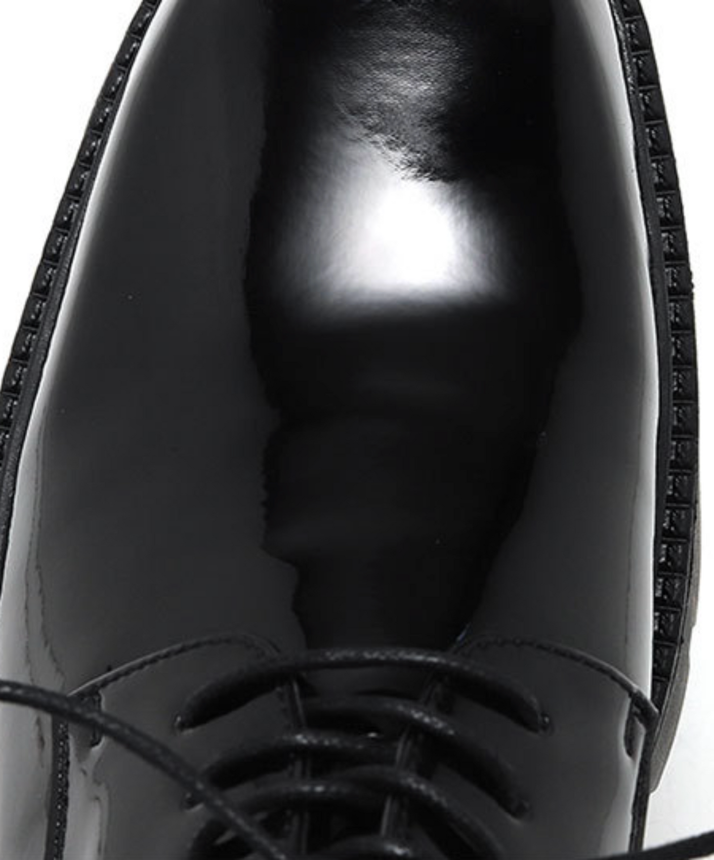 british style platform mid heel shoes EN2498