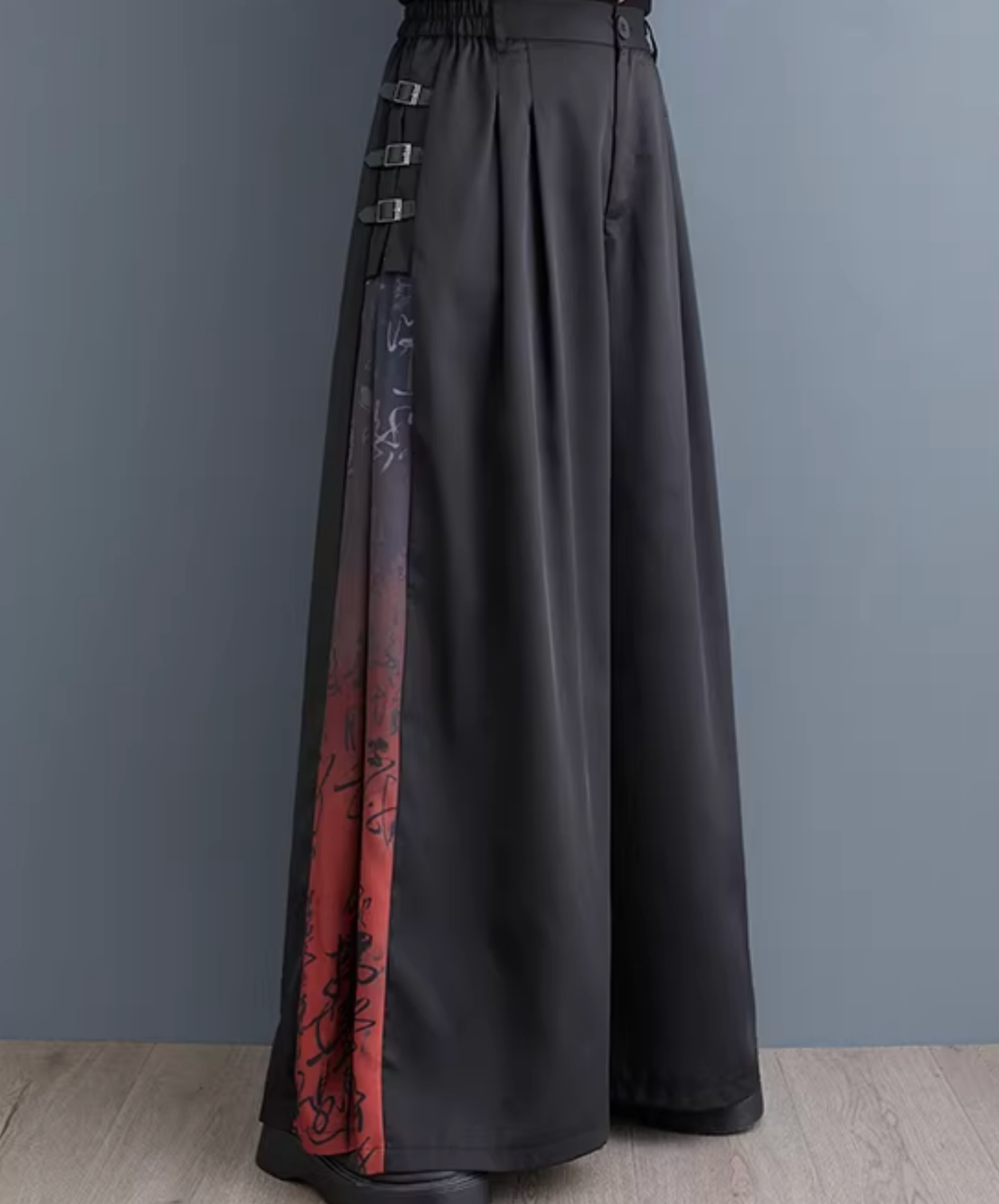 【style97】dark mode outfit set EN2886（shirt + necktie + pants set）