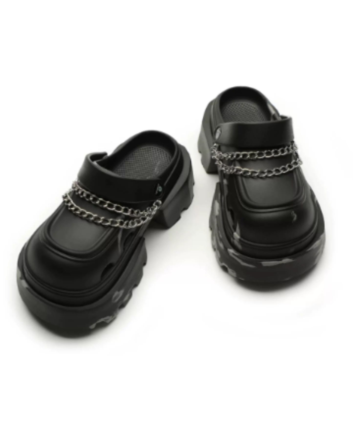 dark punk chain sandals EN2929