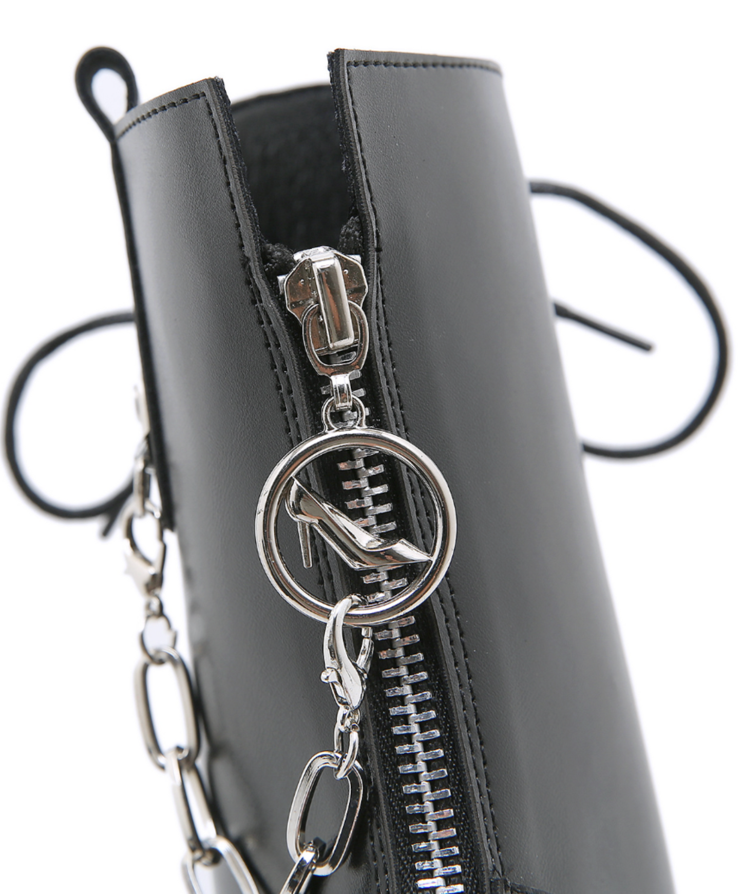 ultra high heel lace-up boots EN2580