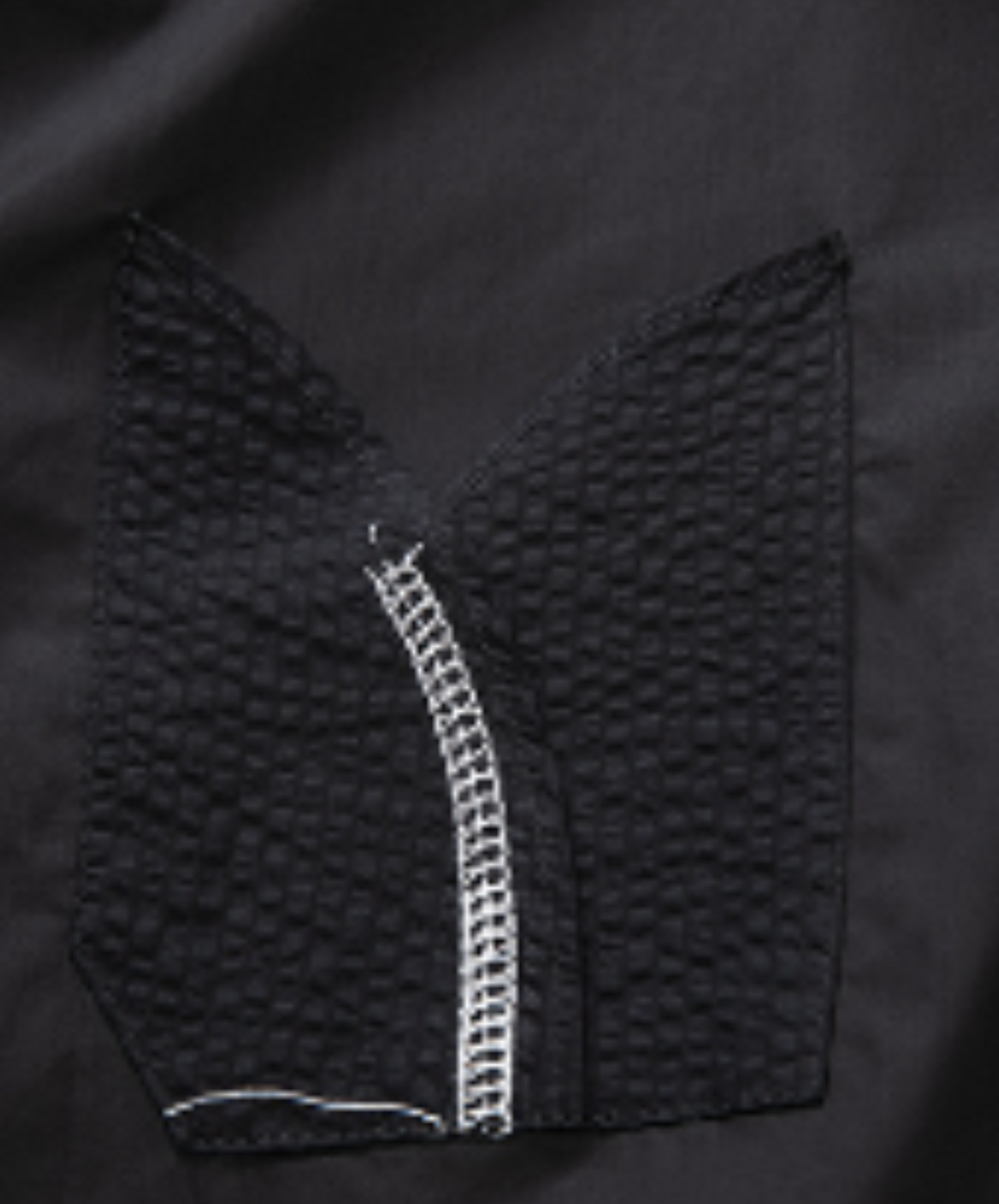 asymmetric particular stitch shirt EN1143