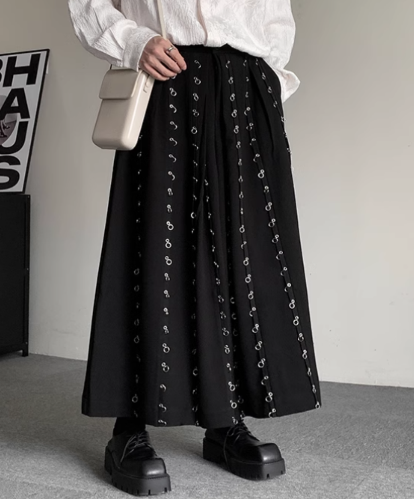 【限定1セット・30%OFF】dark mode outfit set EN3154（gilet + shirt + pants set）