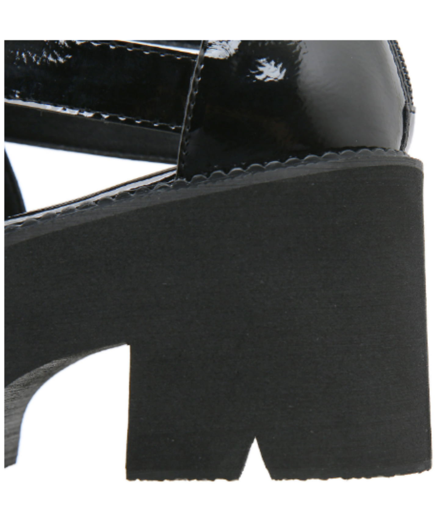 side-open back zipper sandals EN2962