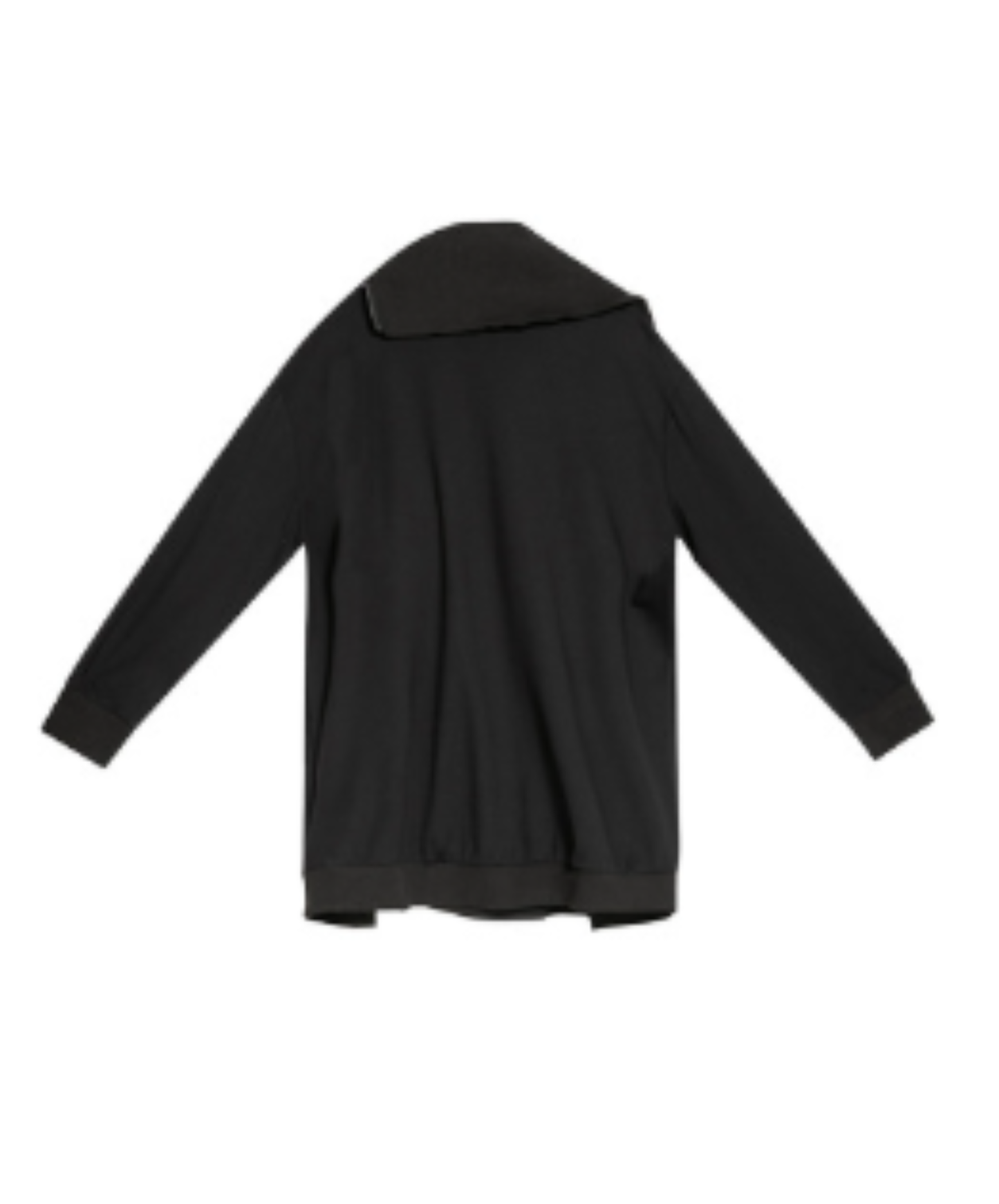 dark extra-high neck zipper sweatshirt EN3120