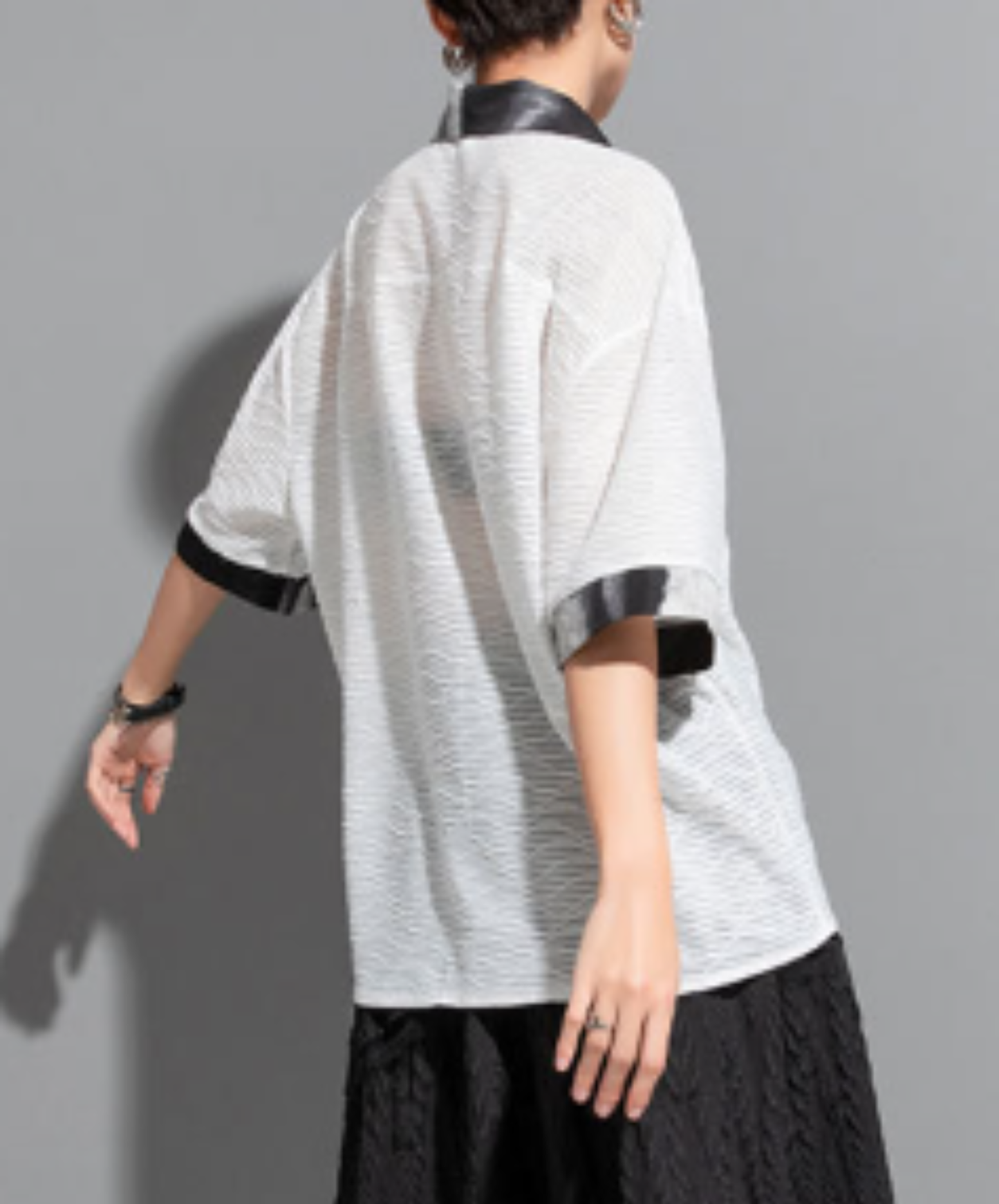 lightweight patchwork shirt EN2941
