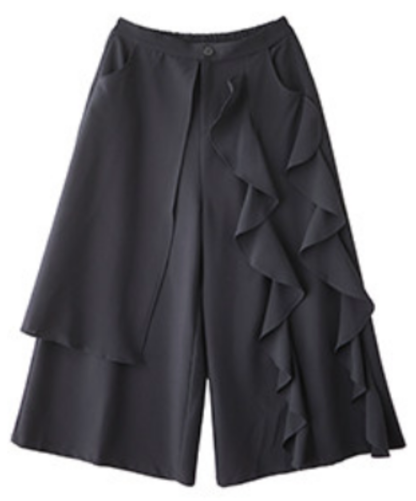 Irregular ruffle skirt pants EN2692