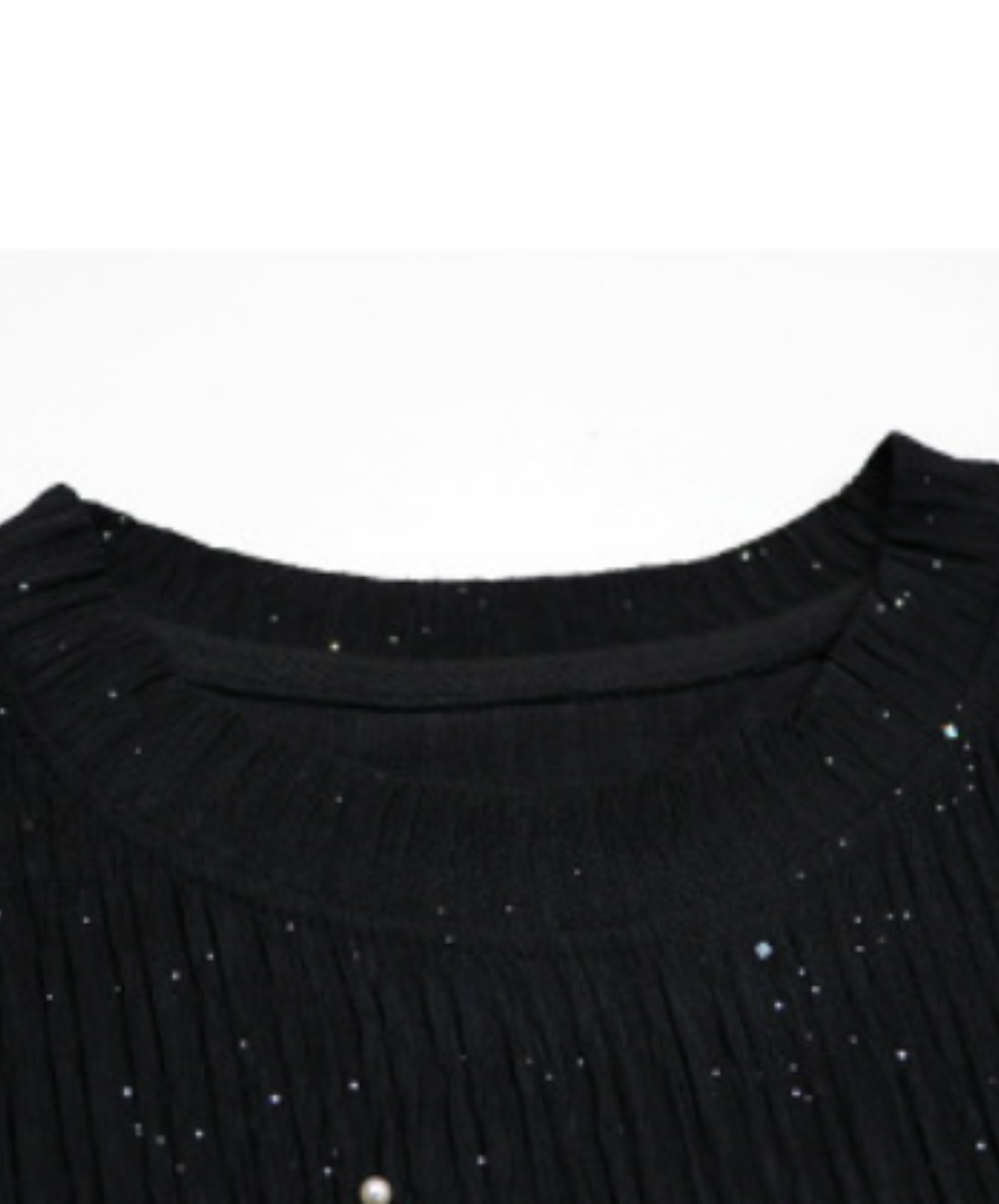 stardust motif bead embroidery long t-shirt EN2341