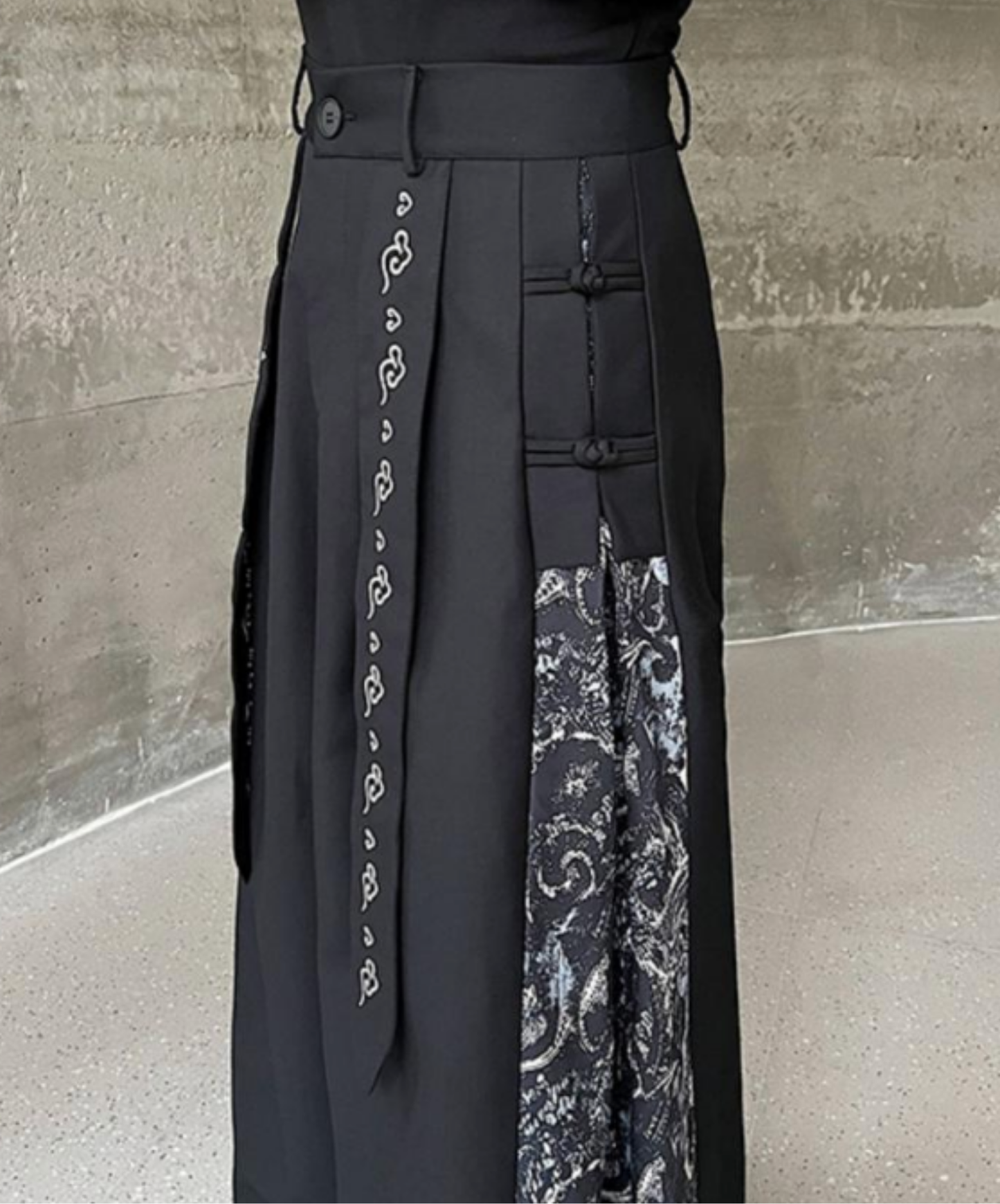 【style107】dark mode outfit set EN3136（jacket + shirt + pants set）