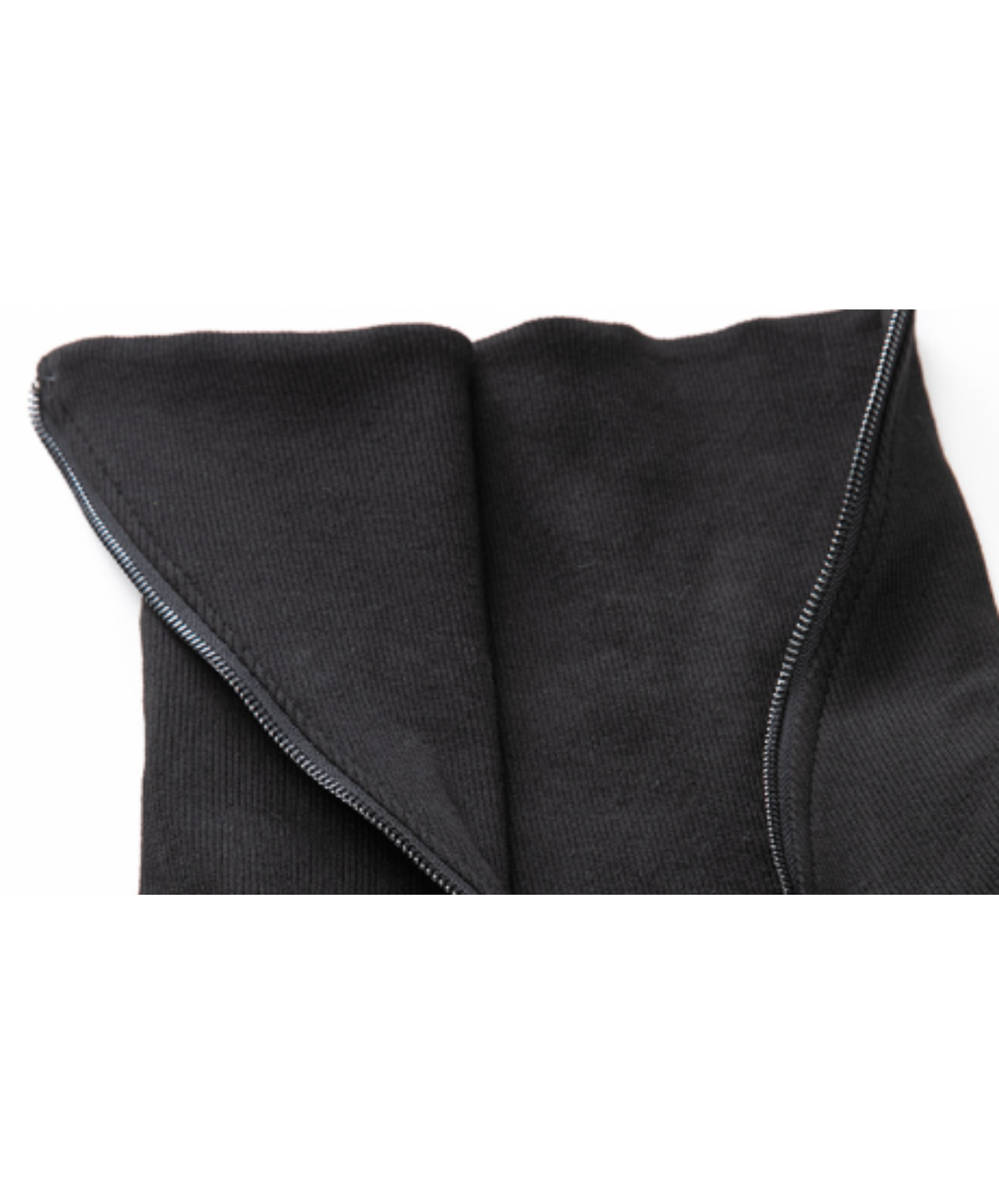 dark extra-high neck zipper sweatshirt EN3120