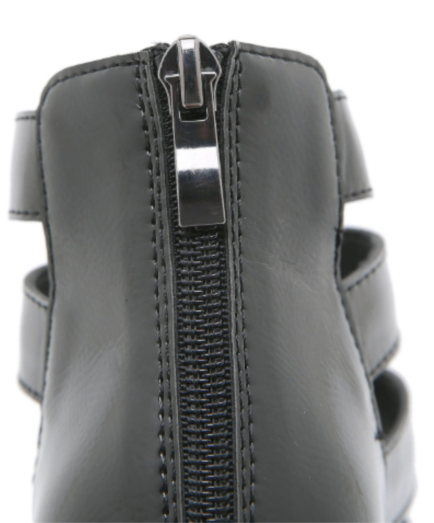 side-open back zipper sandals EN2962