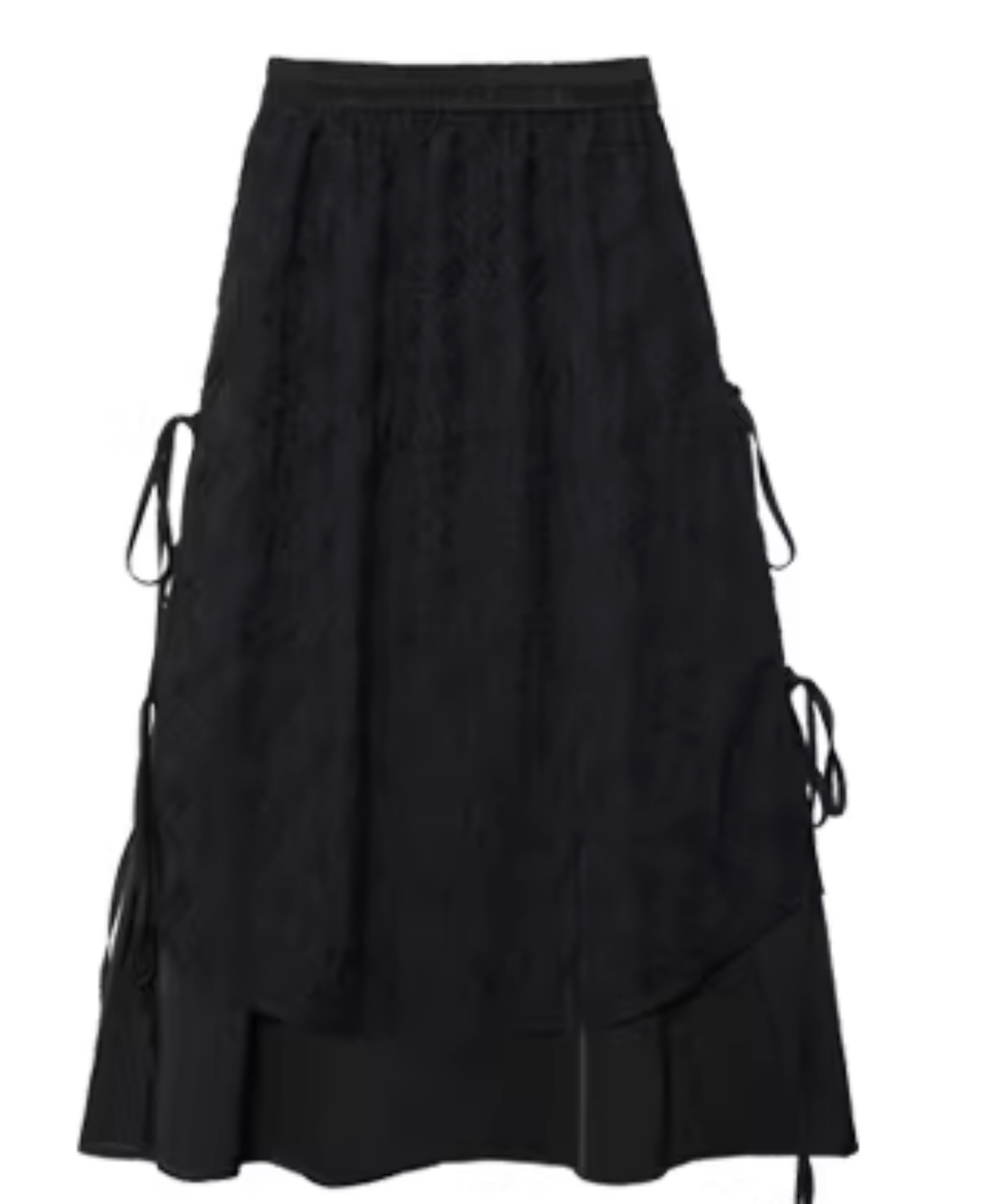 dark fake two-piece irregular style skirt EN2807