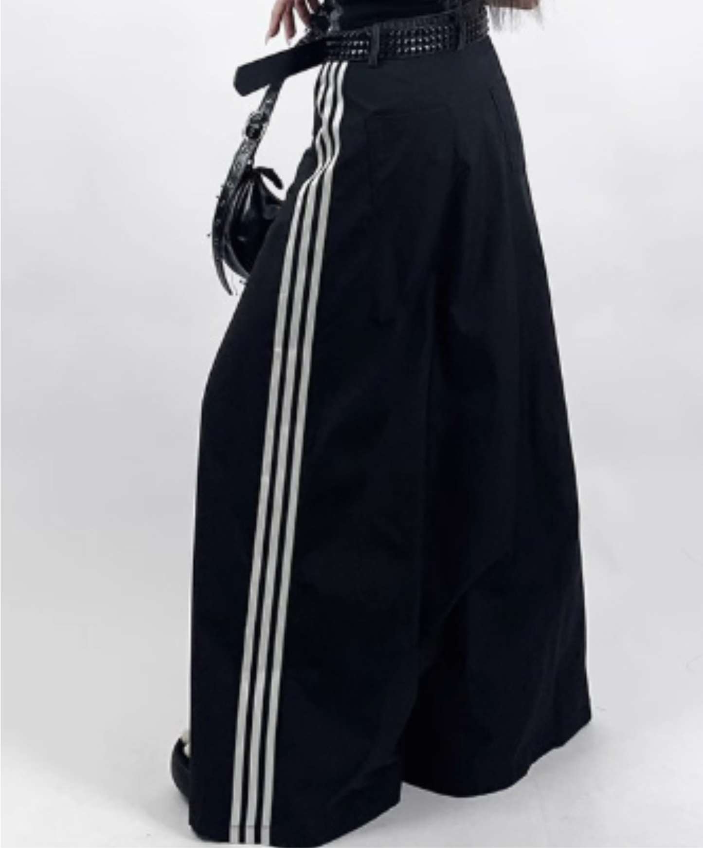 hook slit design long skirt EN2944