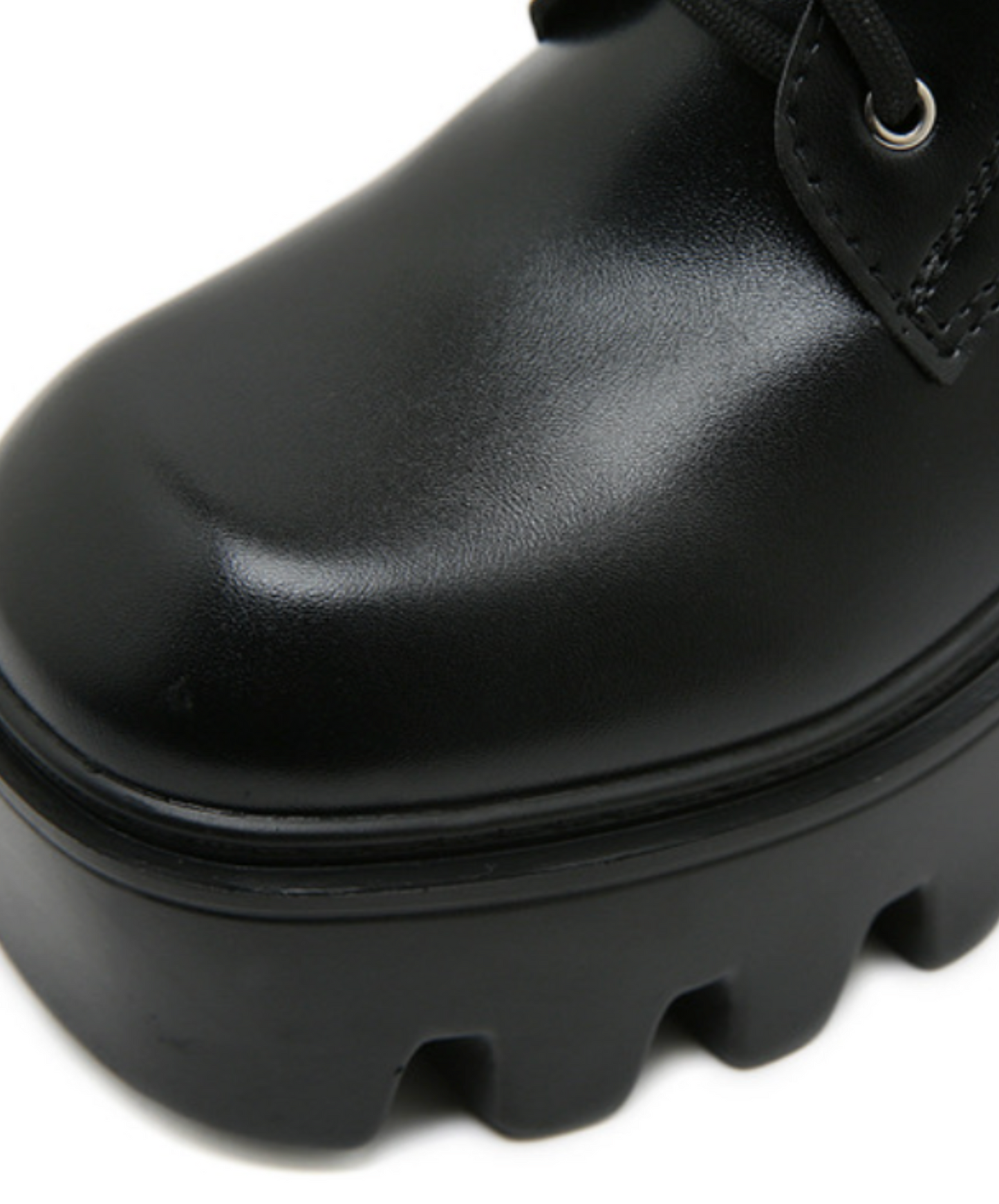 wave-shaped sole double belt boots EN2610