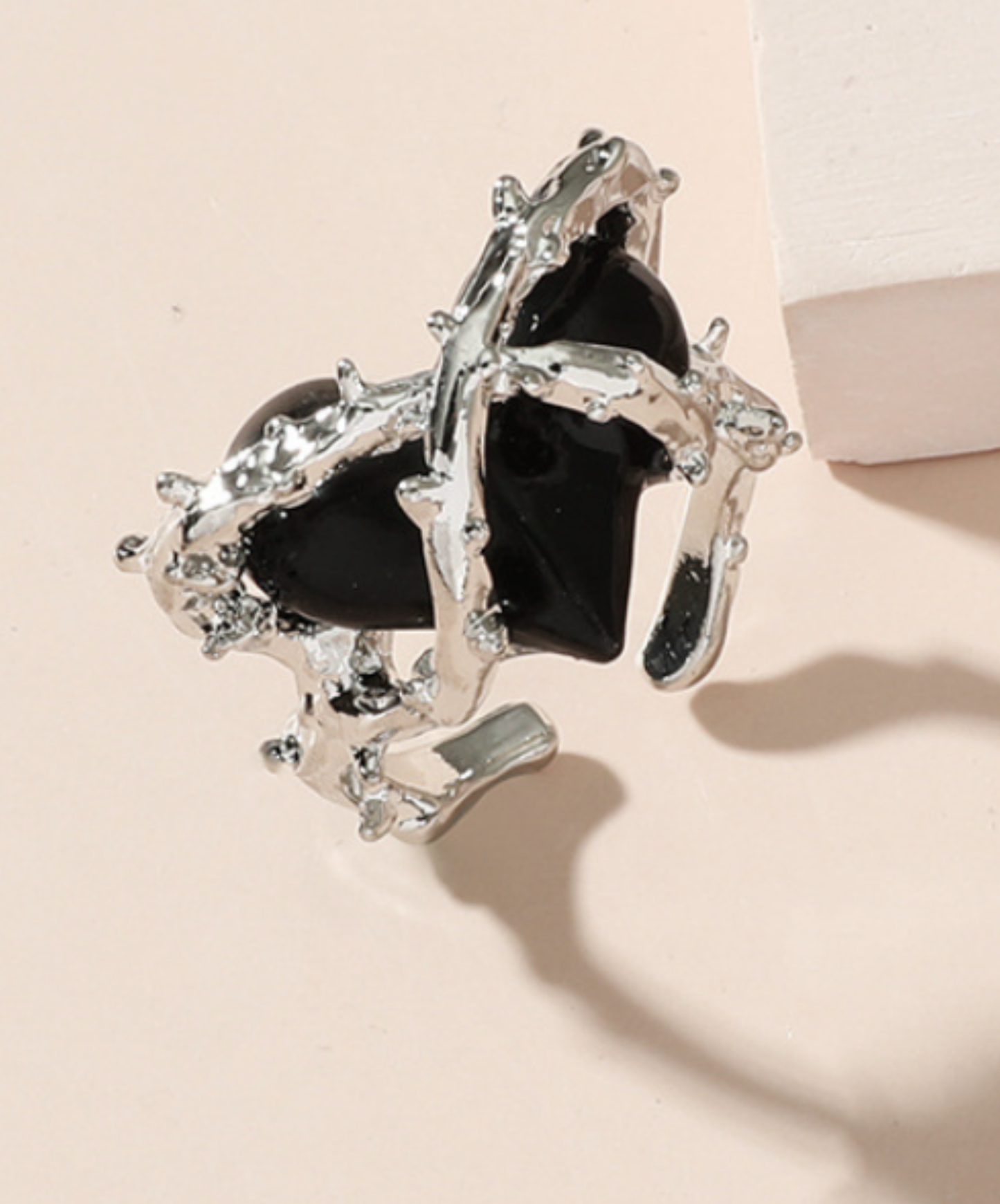 【style88】dark mode outfit set EN2679（shirt + pants + boots + ring set）