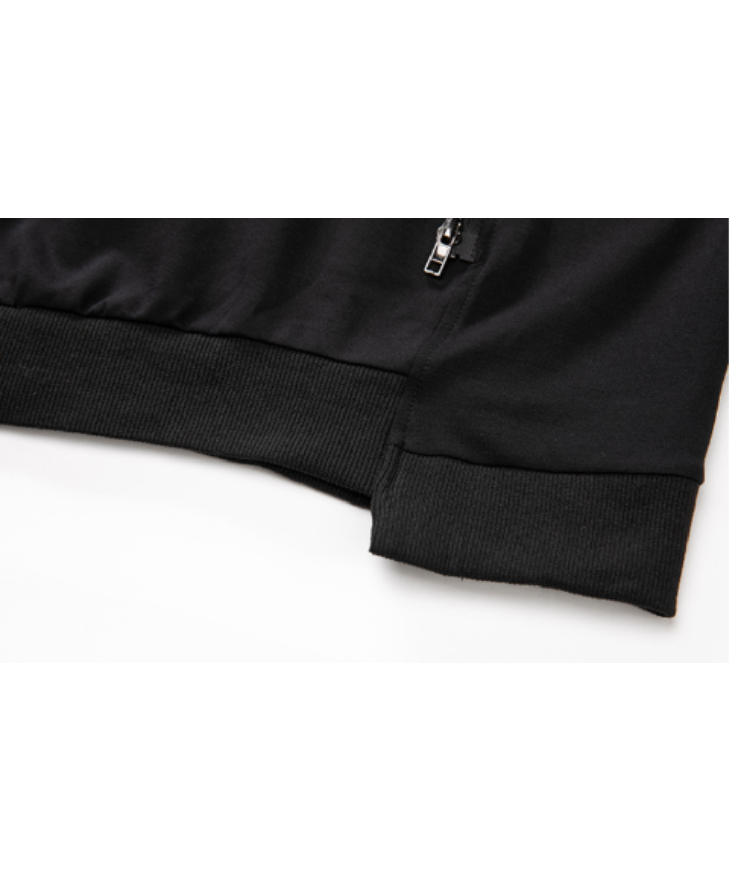 dark extra-high neck zipper sweatshirt EN3120