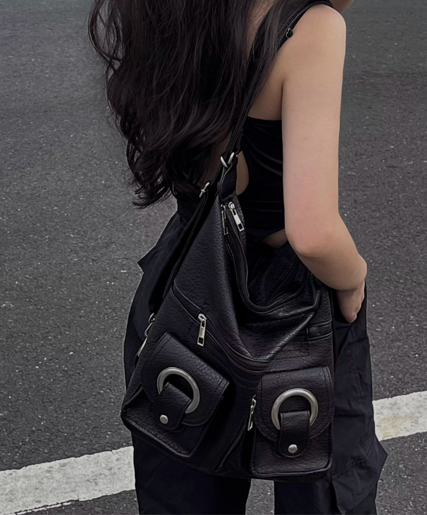 retro soft leather bag EN2583