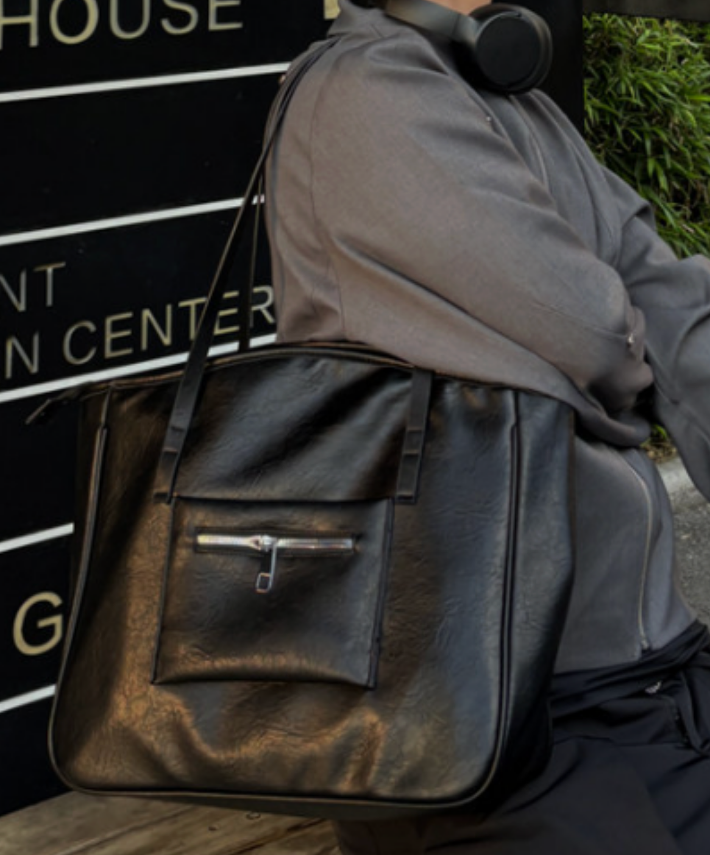 large capacity simple square bag EN2731