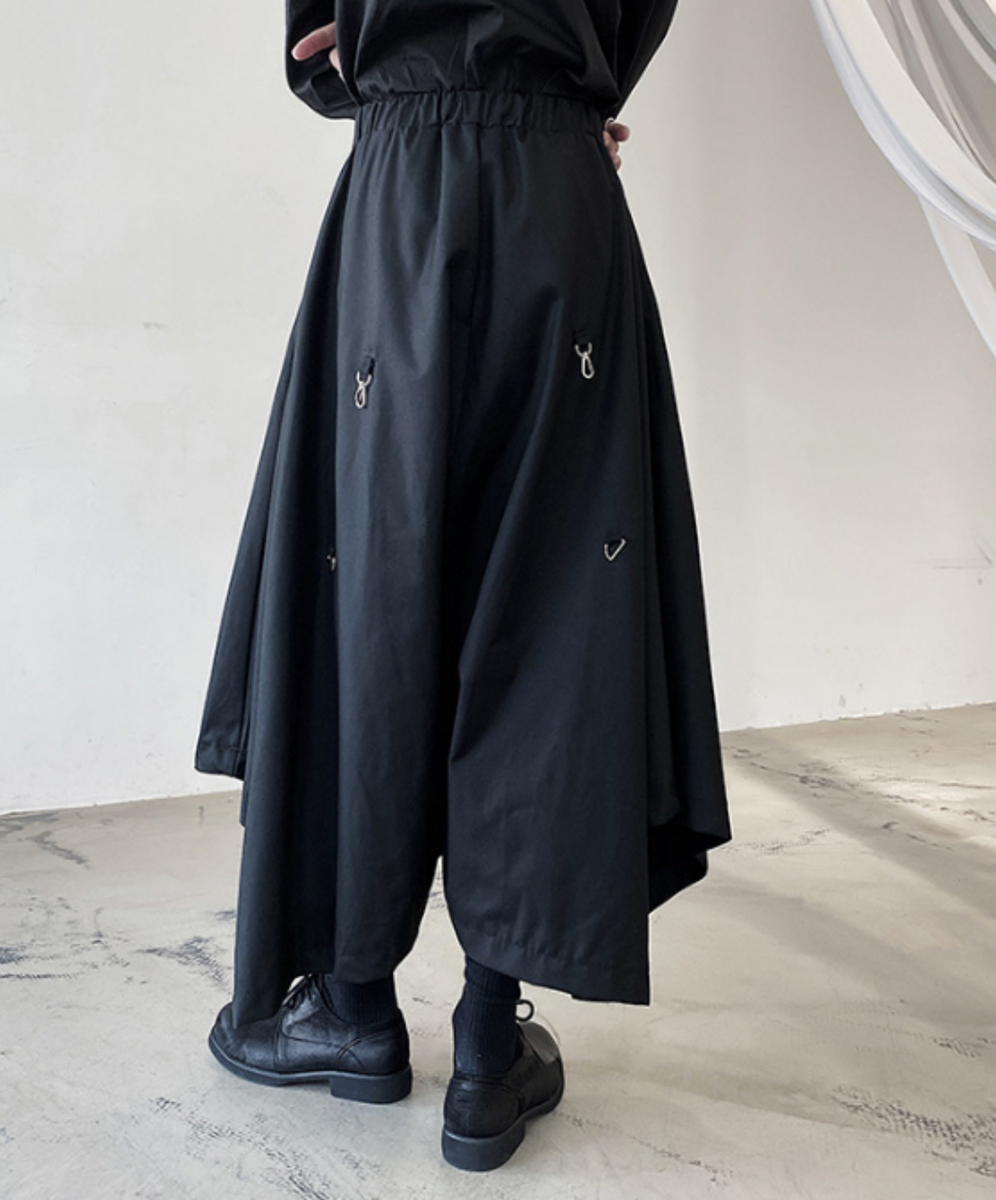 【style34】dark mode outfit set EN1095（ shirt + pants set）