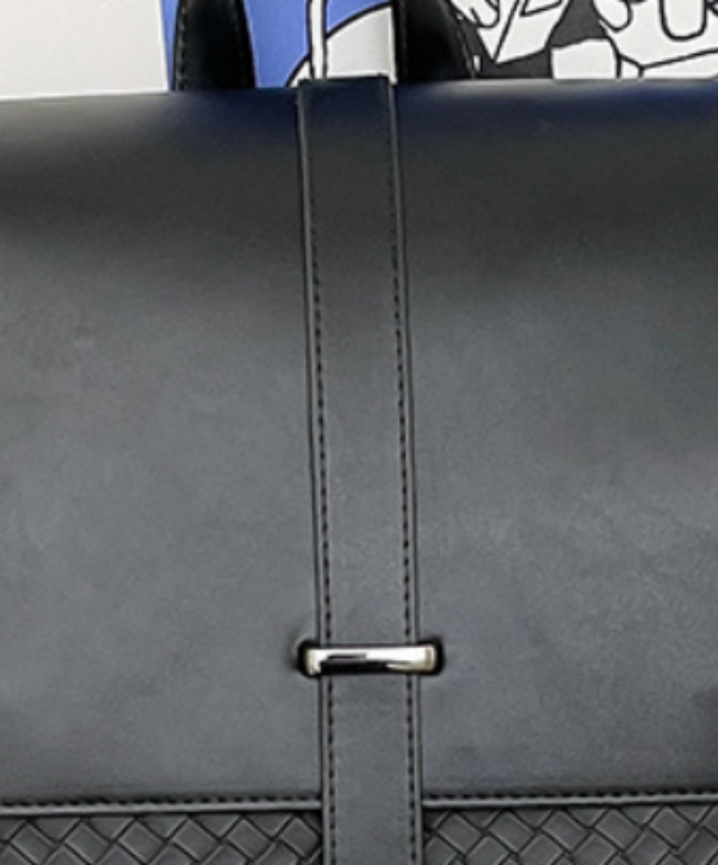 casual knit design square backpack bag EN2105