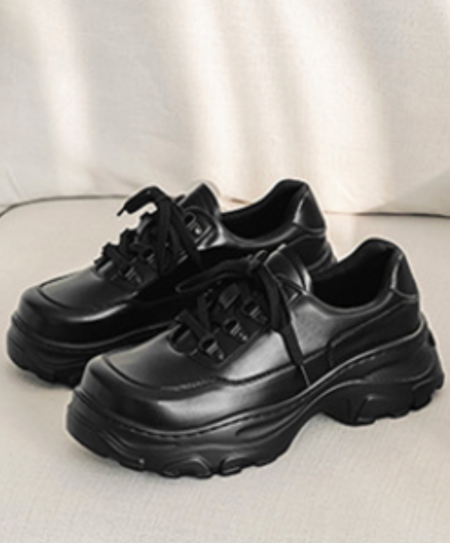 square toe lace-up casual shoes EN2499