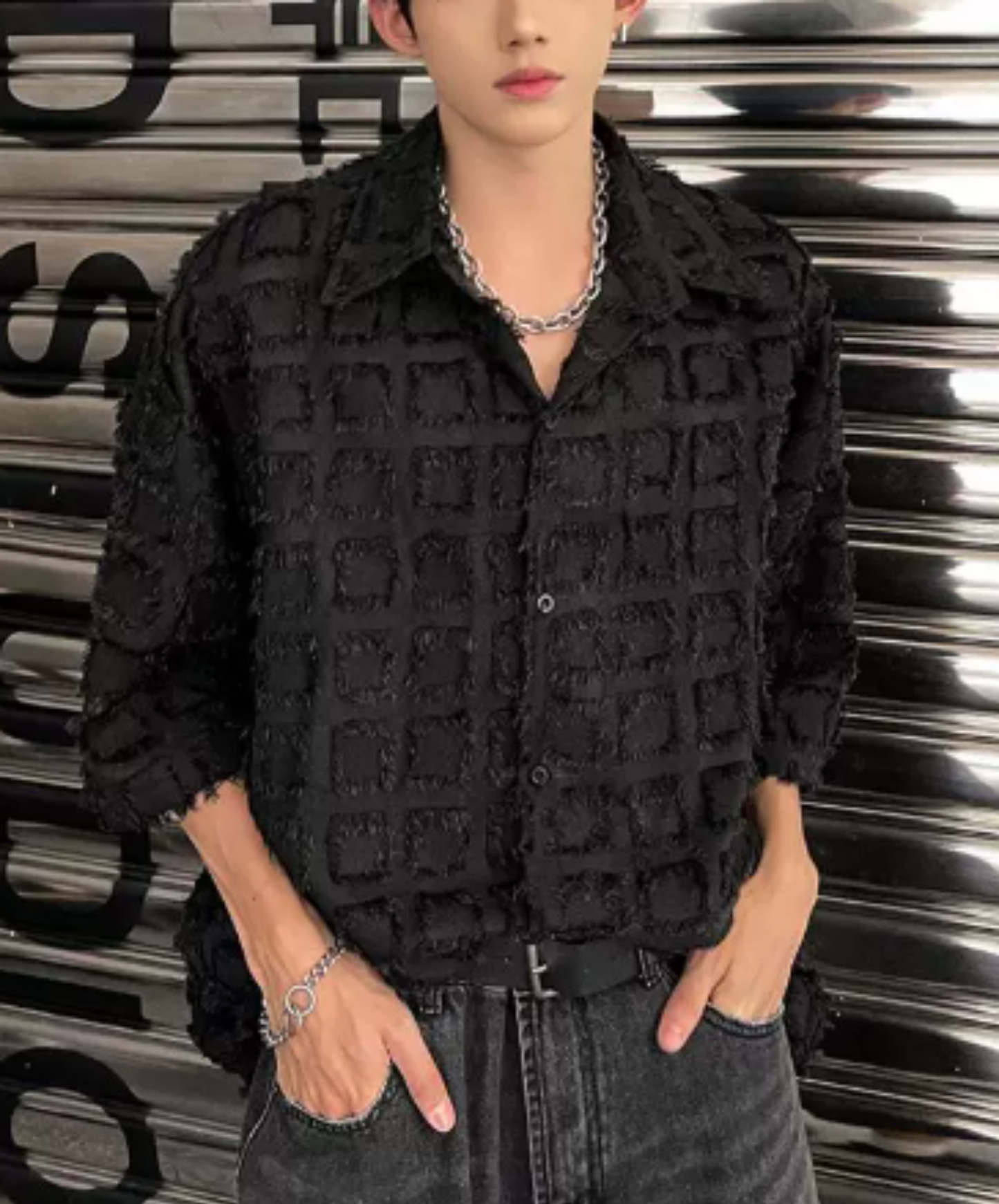 tusel check shirt EN2952