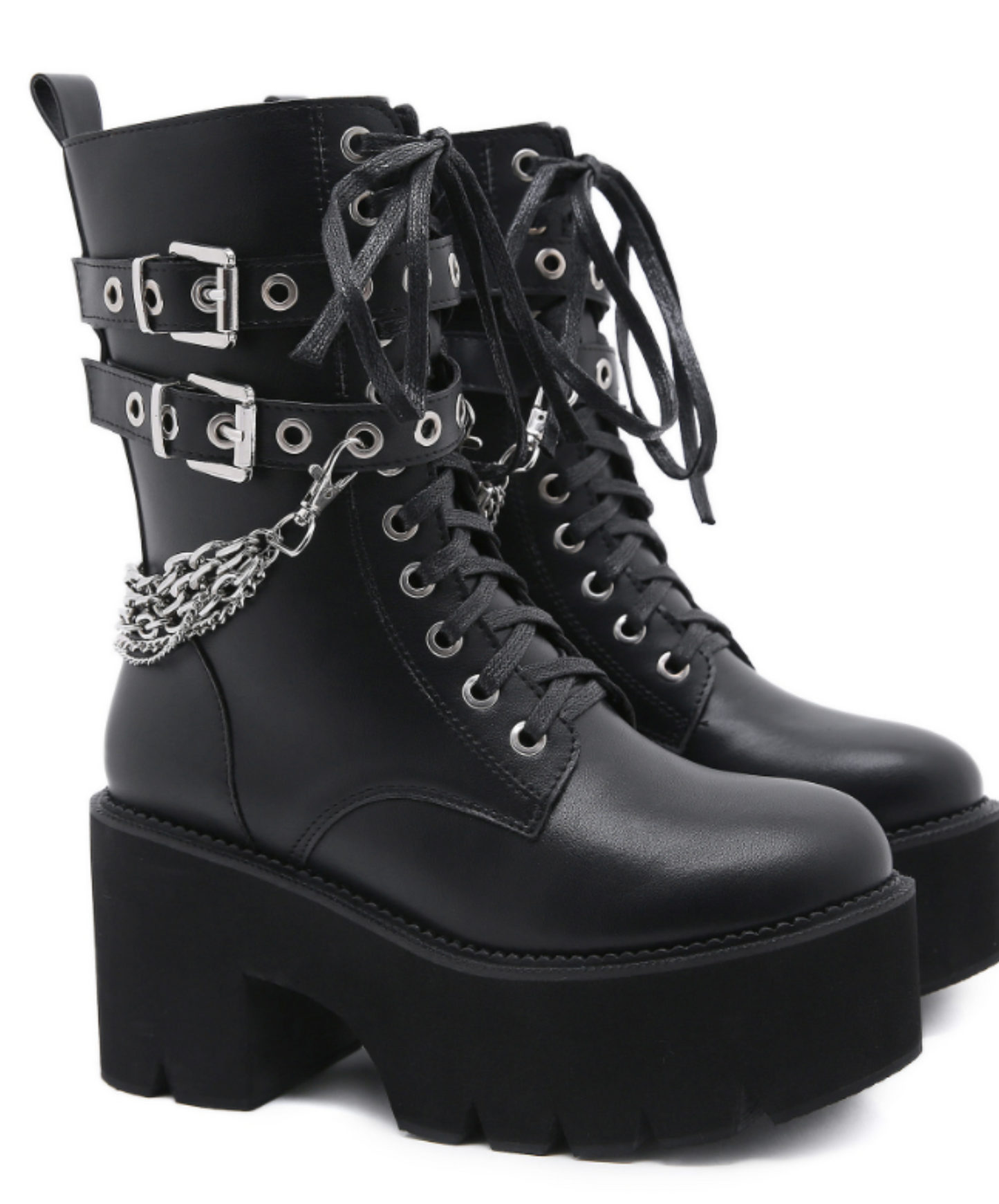 double belt x multiple chain boots EN2396