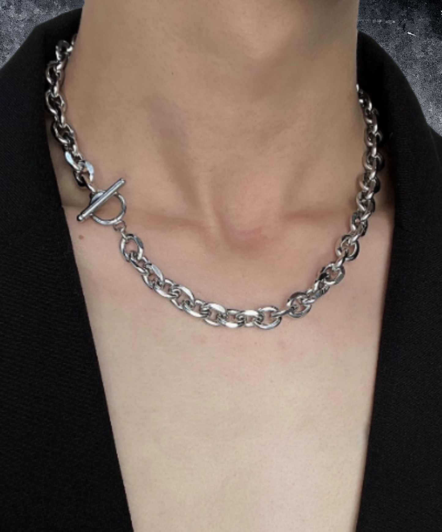 ot buckle chain necklace EN3037