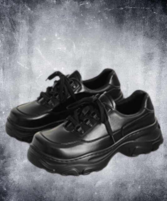 square toe lace-up casual shoes EN2499