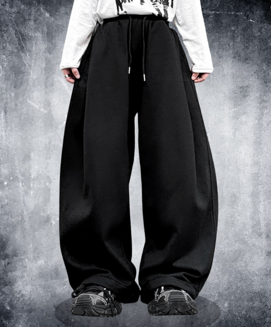 casual volume silhouette sweatshirt wide pants EN2101