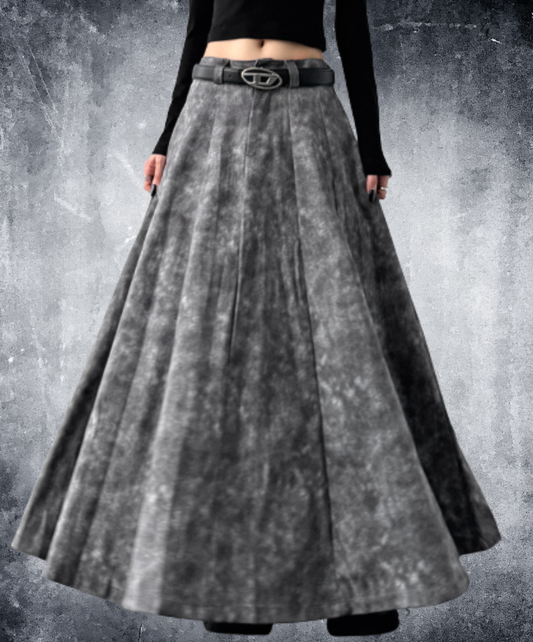 tie-dye a-line silhouette skirt EN2933