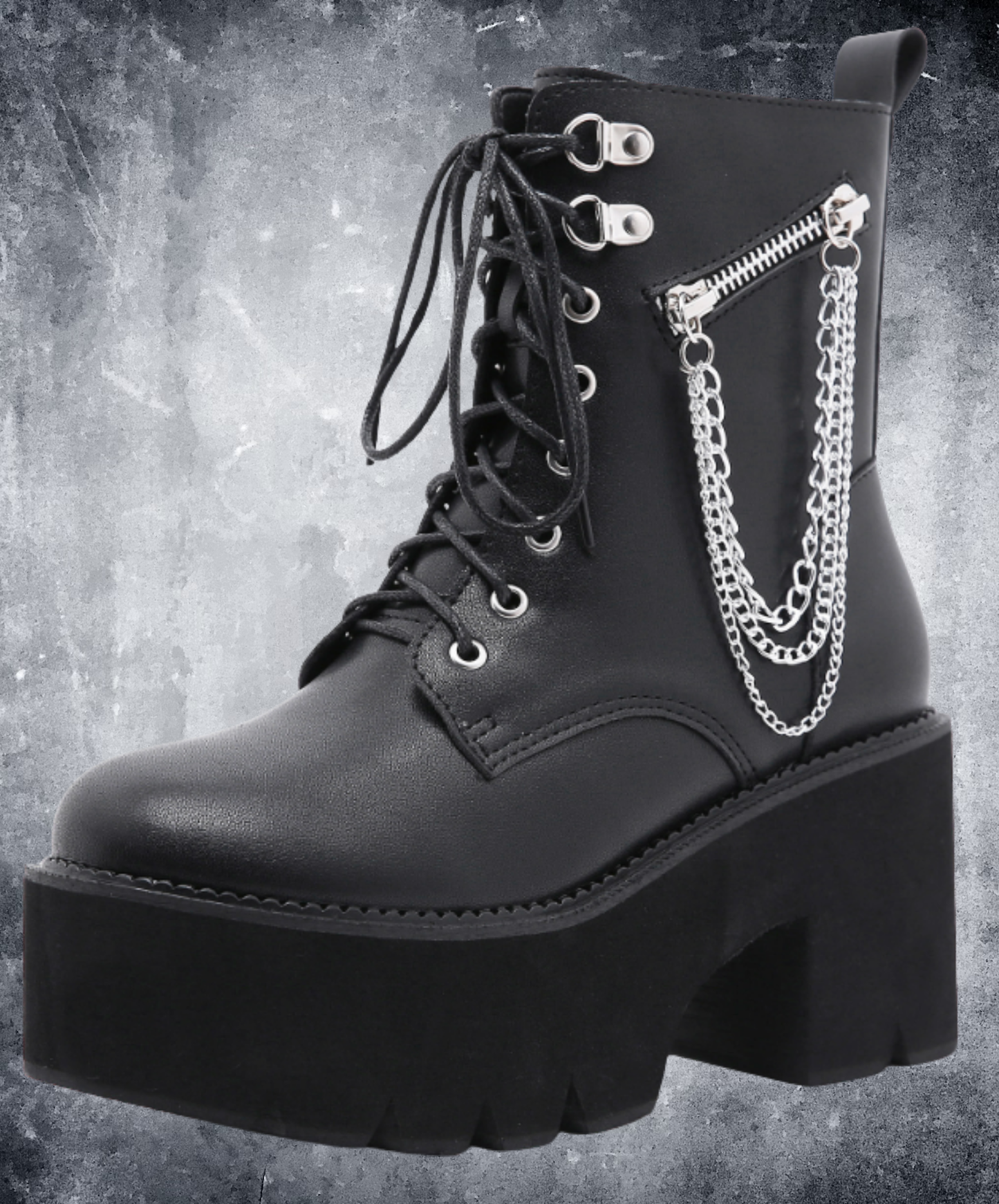 british-style metal chain boots EN2803